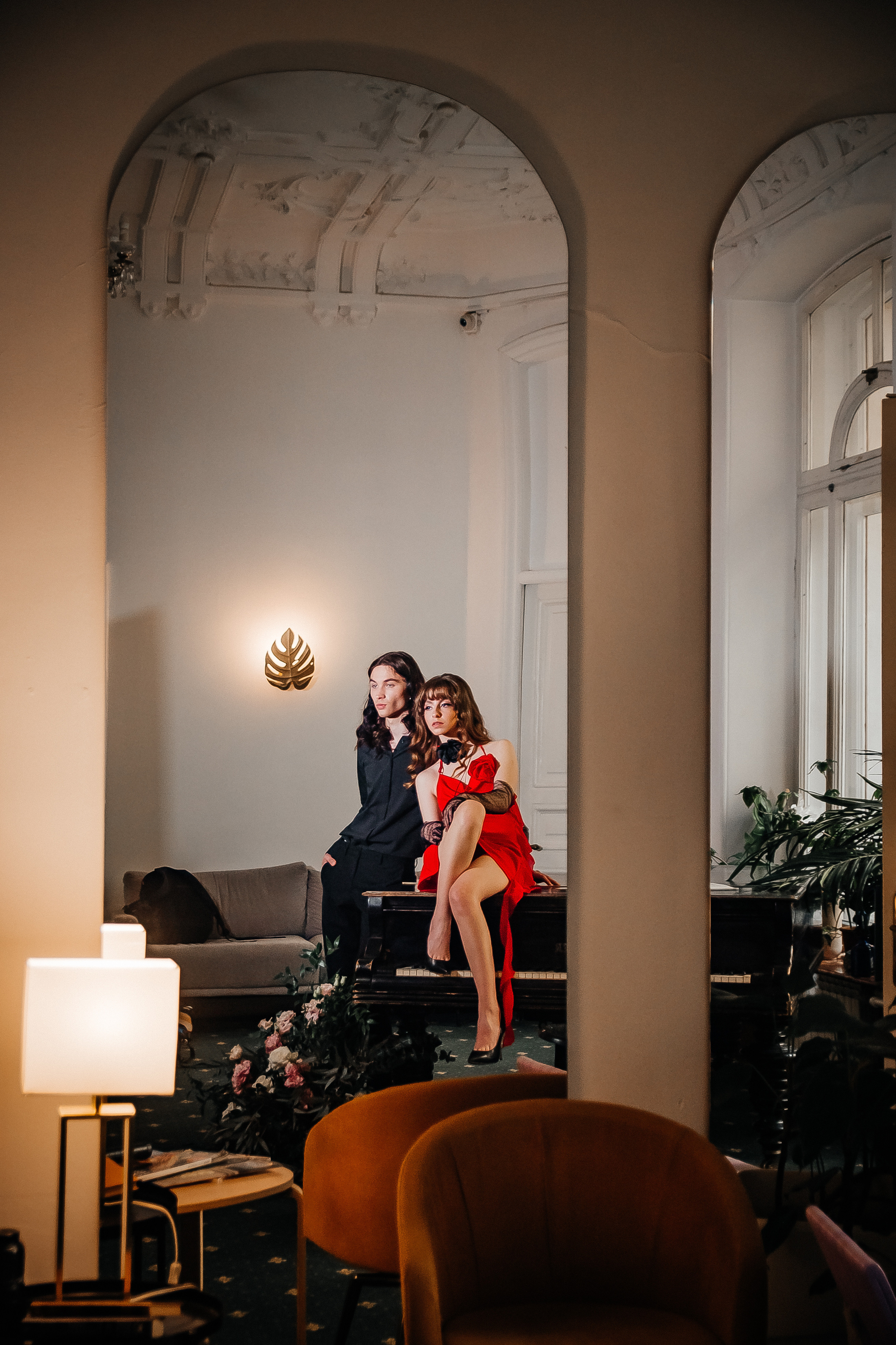 Love story фотосессия с роялем — Иоанна и Глеб