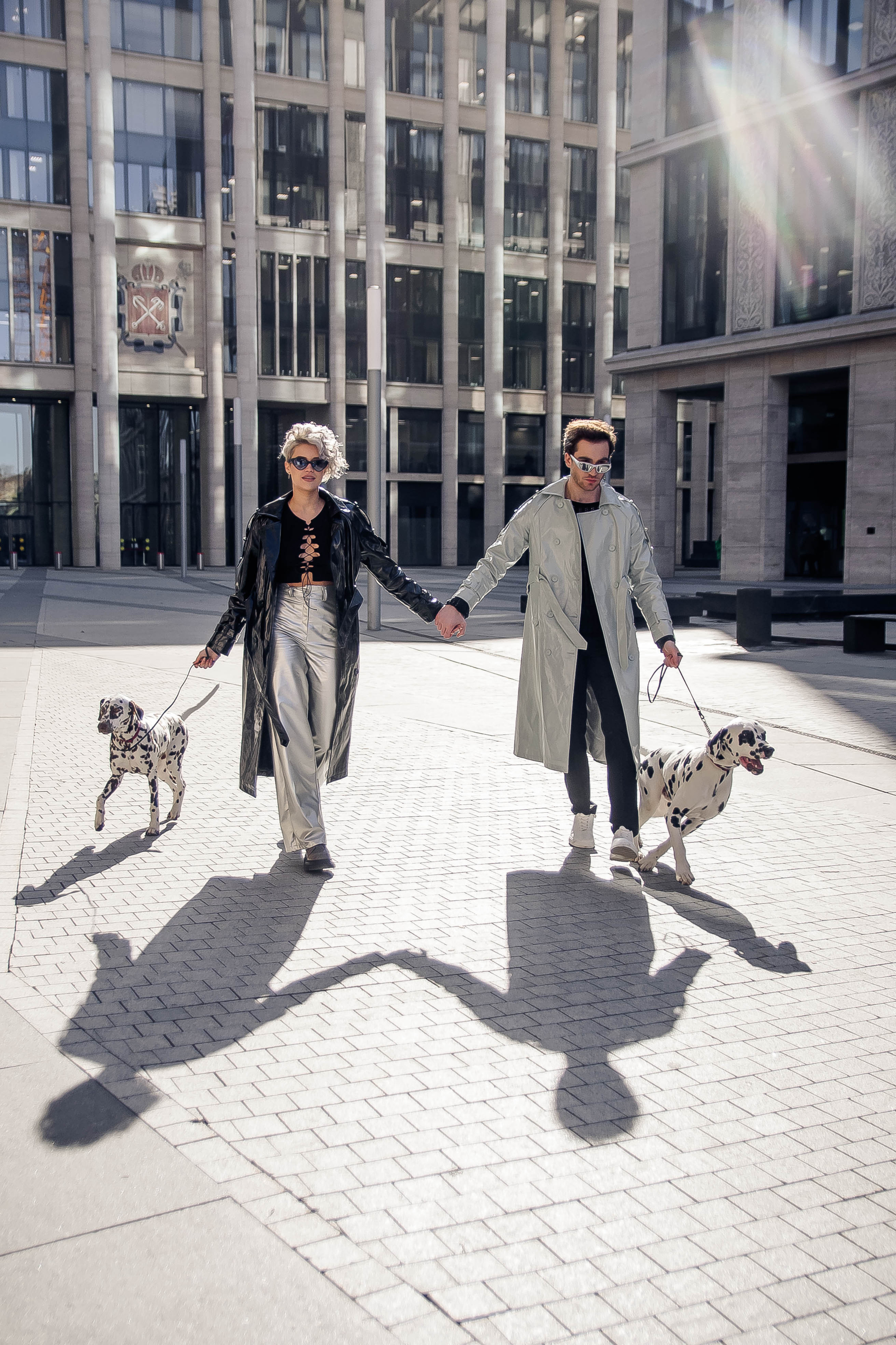 Love story фотосессия с далматинцами — Ирина и Дмитрий