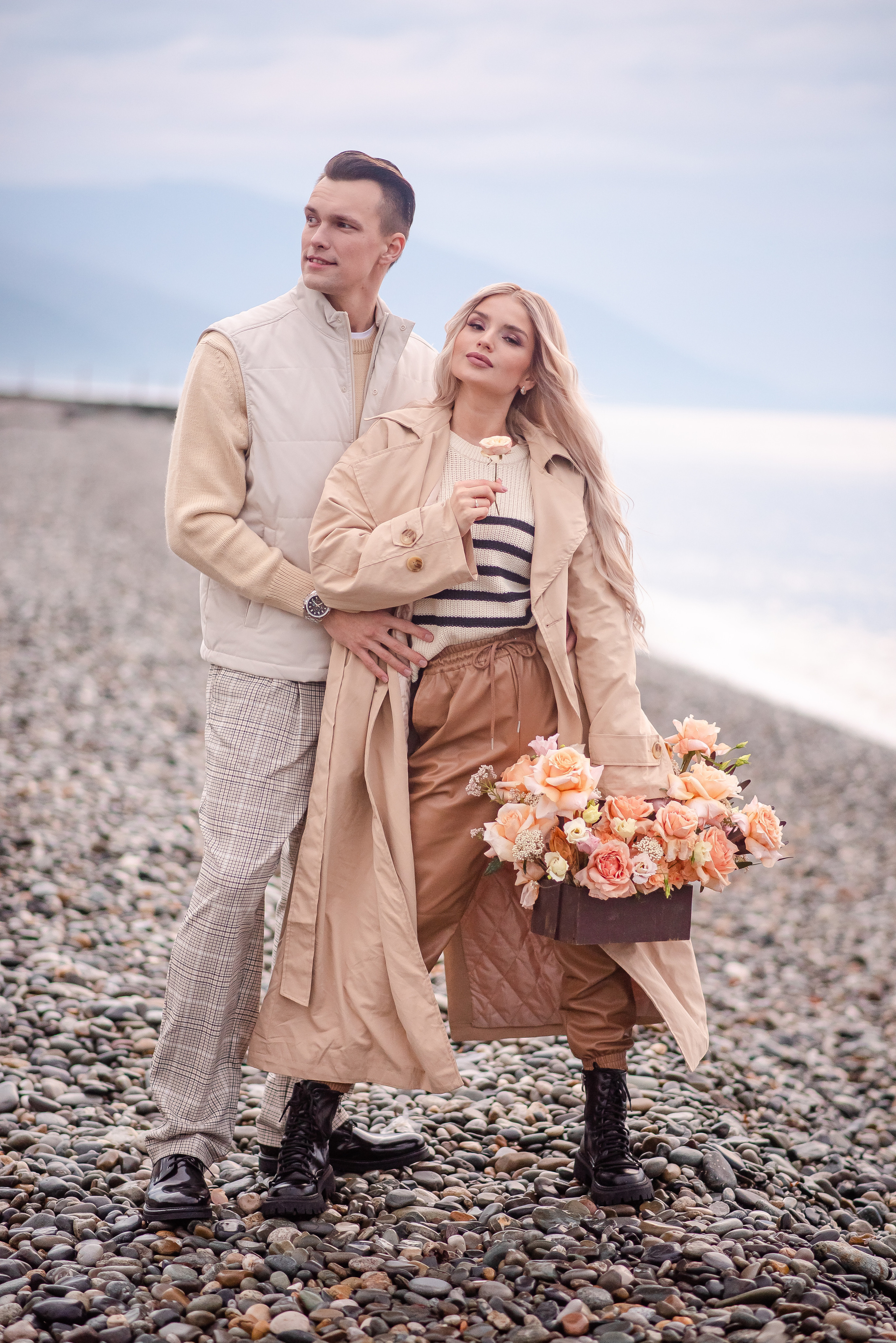 Фотосессия Love story у моря — Анастасия и Михаил