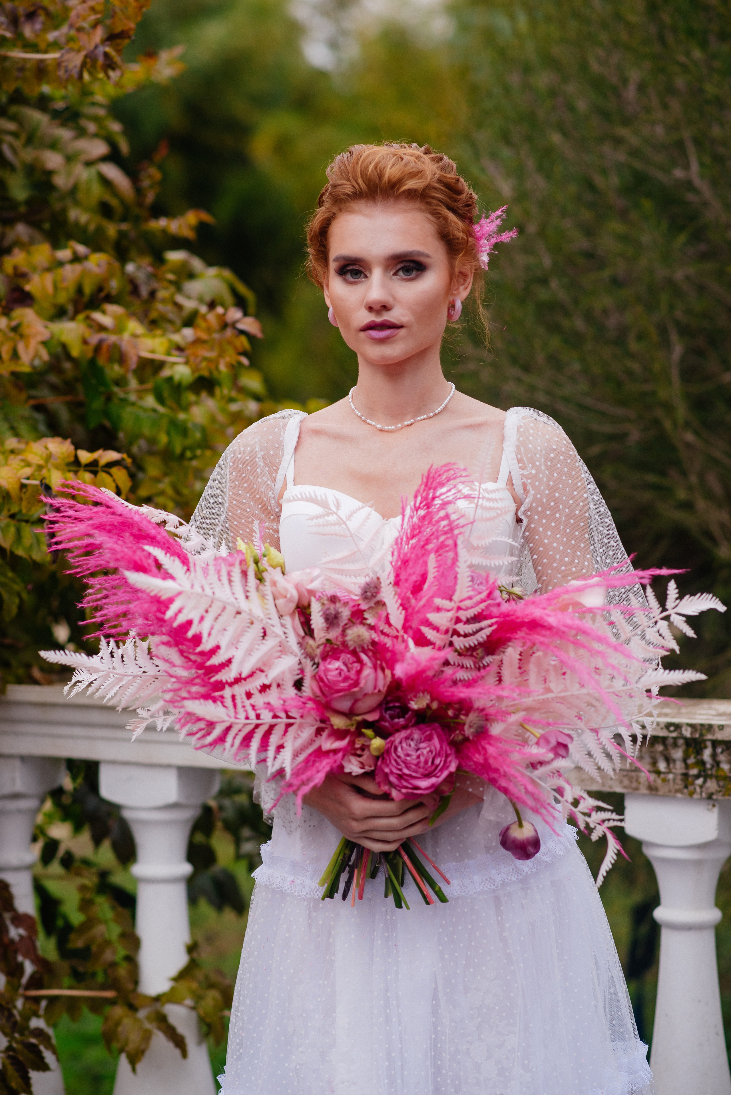 Свадебная фотосессия в парке Южные культуры, Сочи — Александр и Анастасия