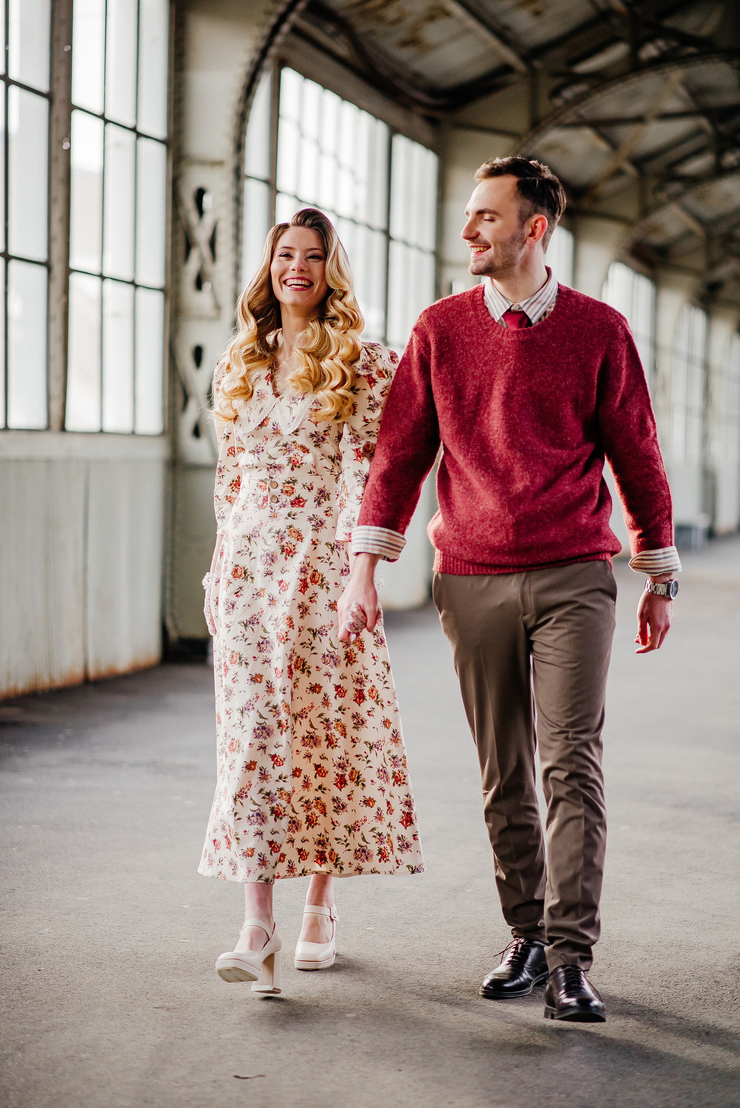 Фотосессия на Витебском вокзале — Love story Анастасия и Максим