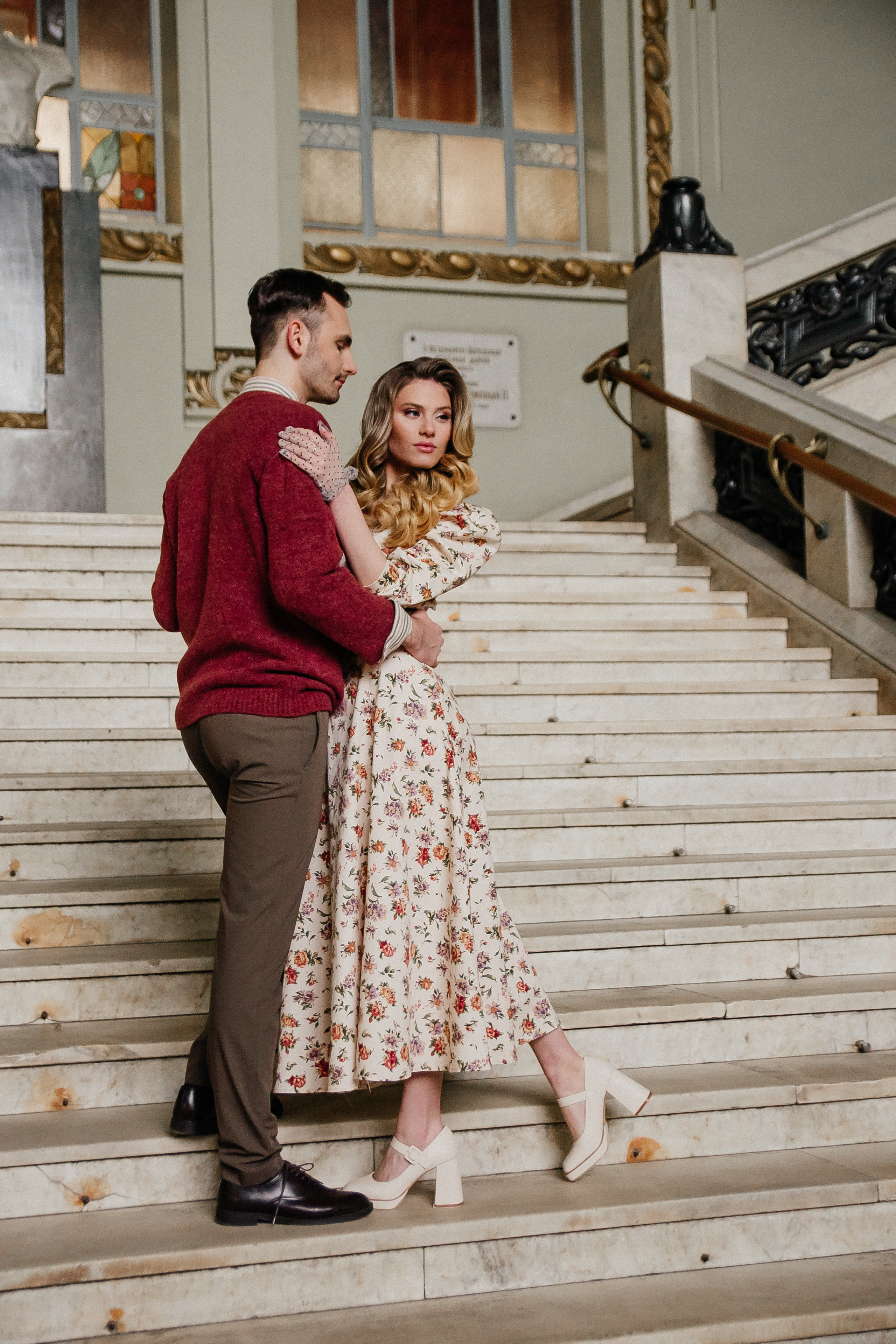 Фотосессия на Витебском вокзале — Love story Анастасия и Максим