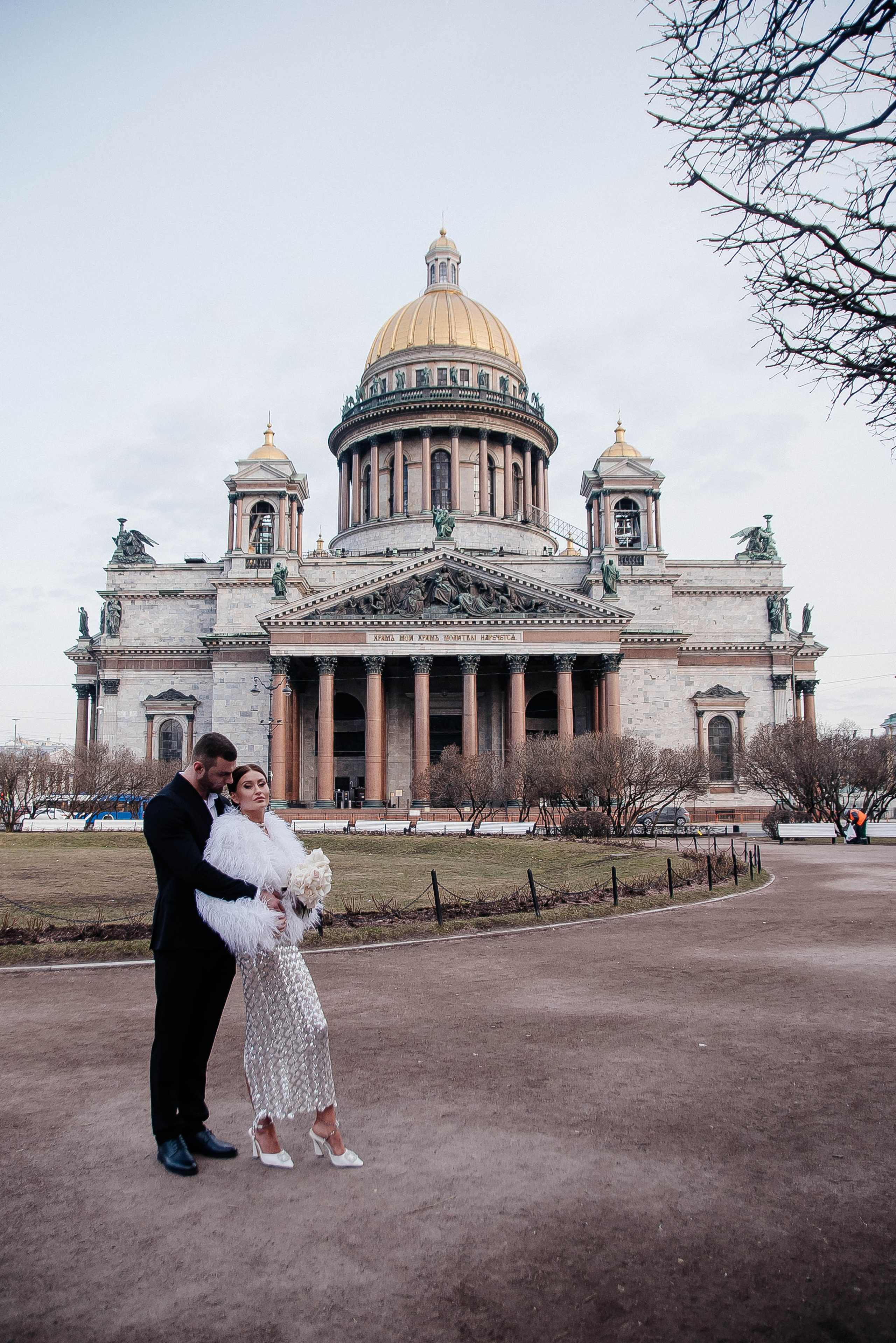 Свадебная фотосессия в отеле «Дворец Трезини», Санкт-Петербург — Дарья и Максим