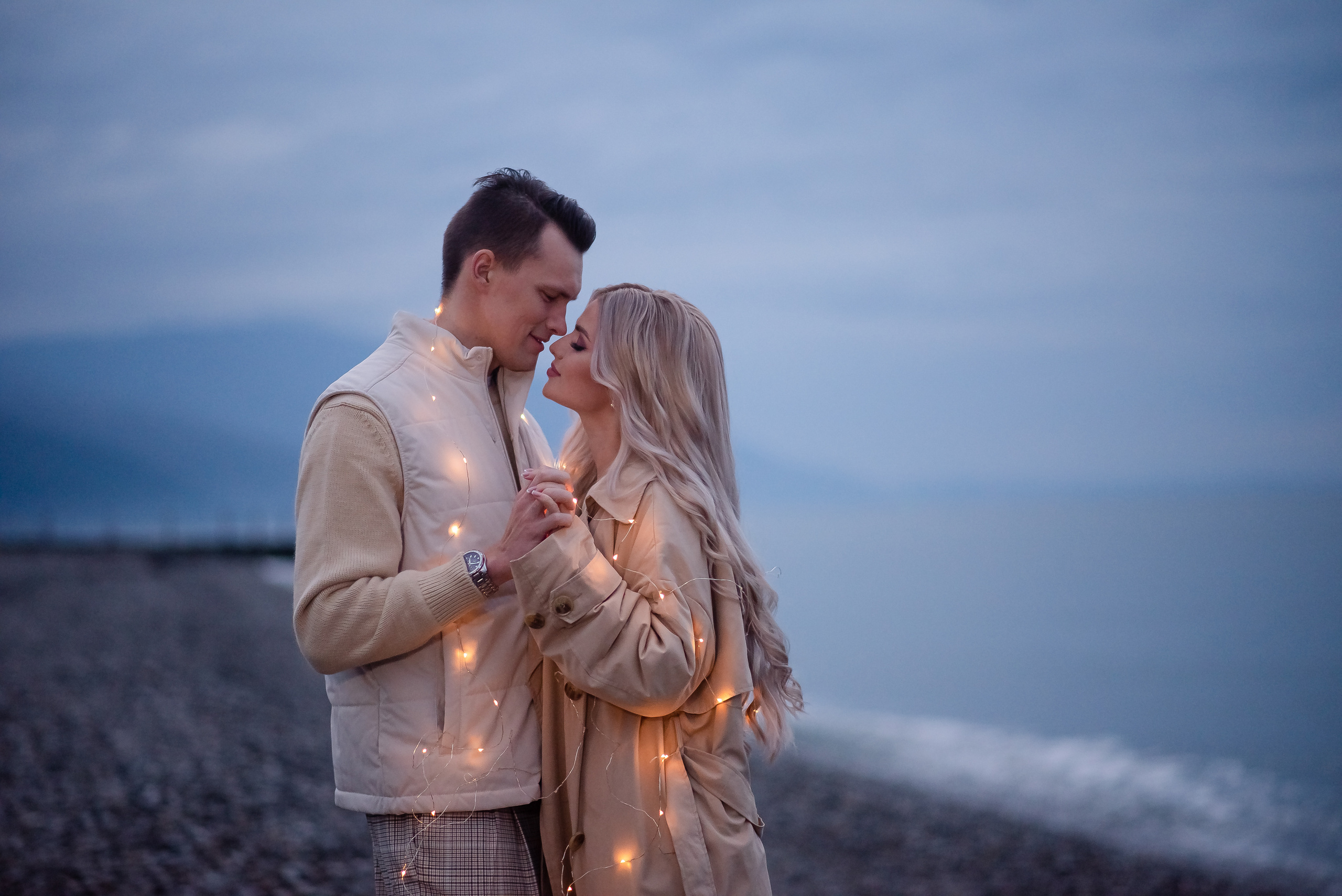 Фотосессия Love story у моря — Анастасия и Михаил