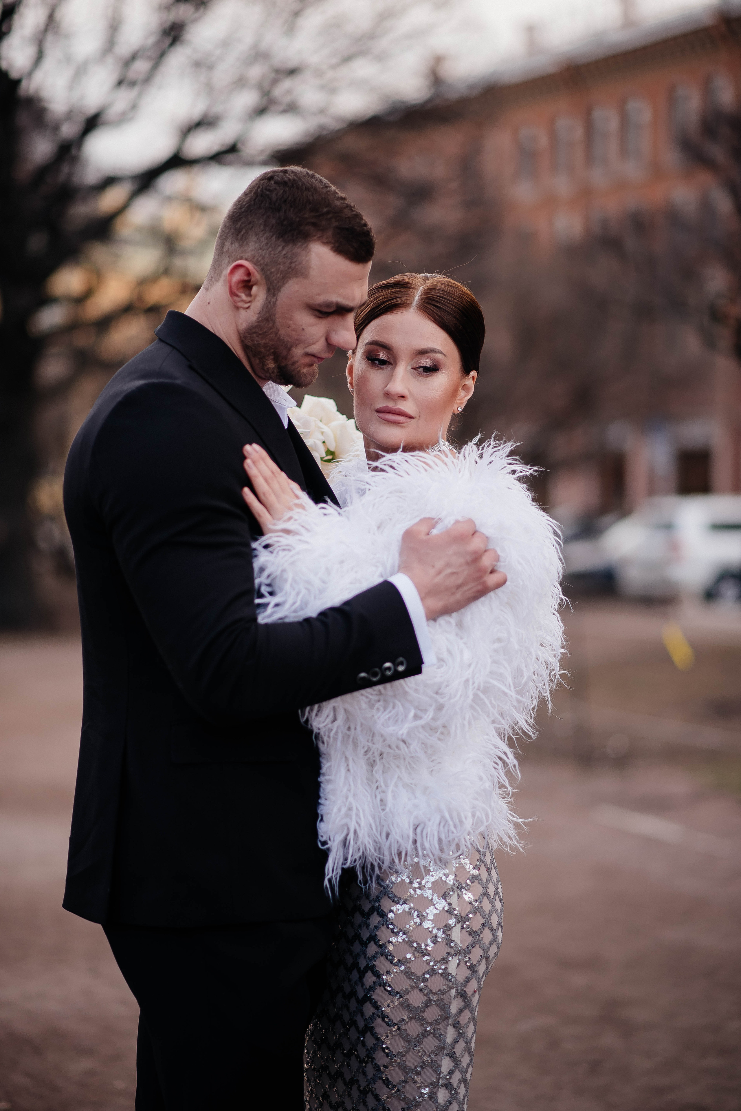 Свадебная фотосессия в отеле «Дворец Трезини», Санкт-Петербург — Дарья и Максим