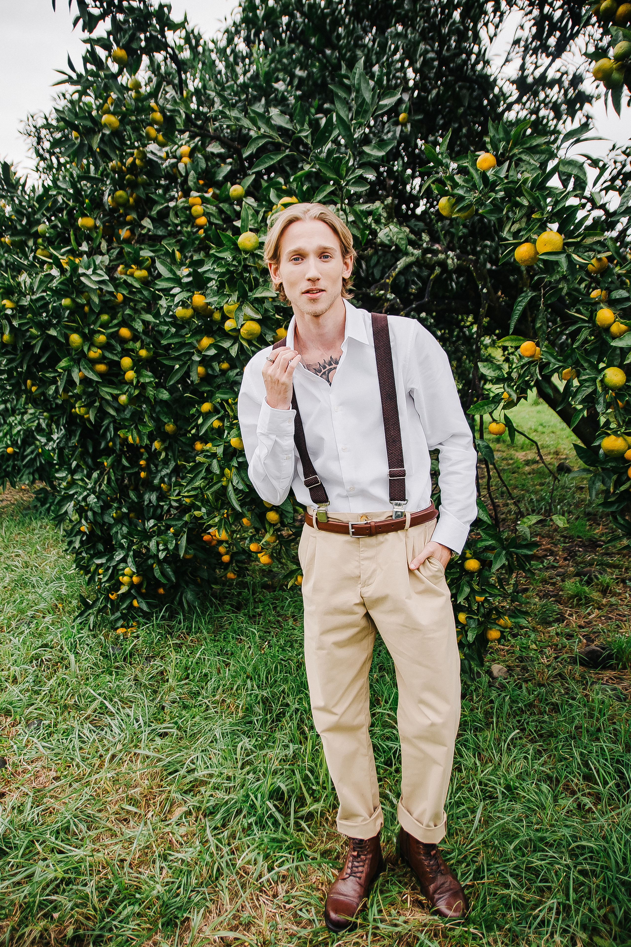 Свадебная фотосессия в мандариновой роще — Павел и Мария