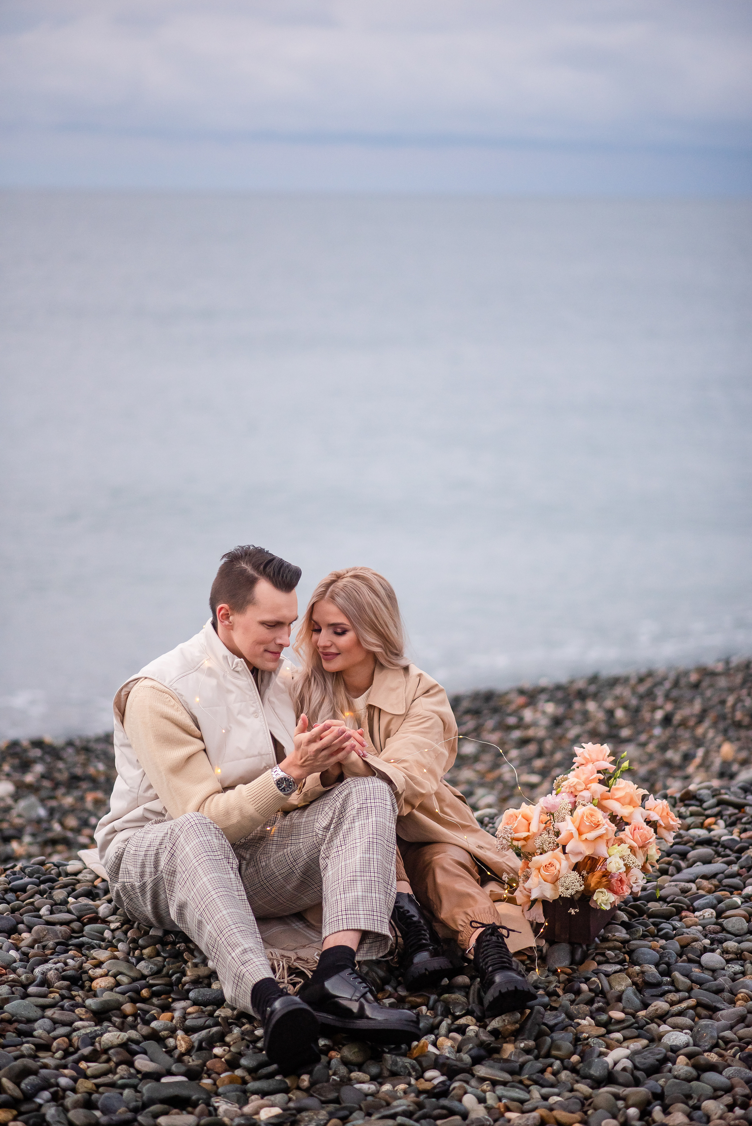 Фотосессия Love story у моря — Анастасия и Михаил