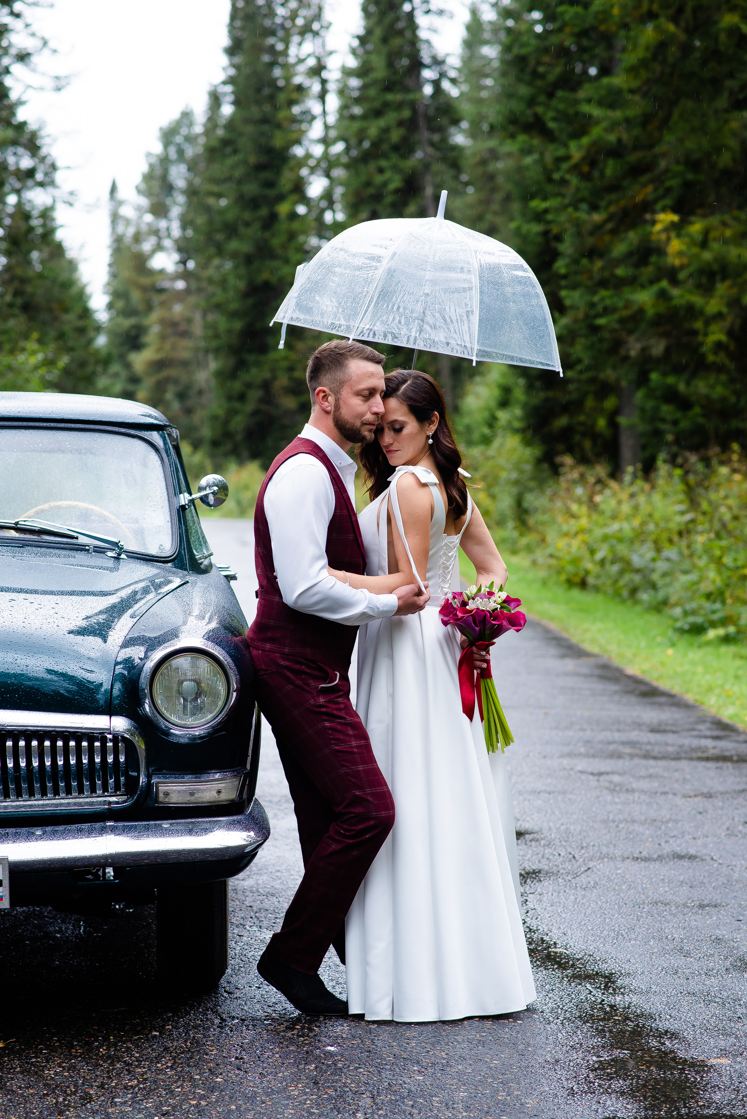 Свадьба с нотками ретро — Мария и Михаил