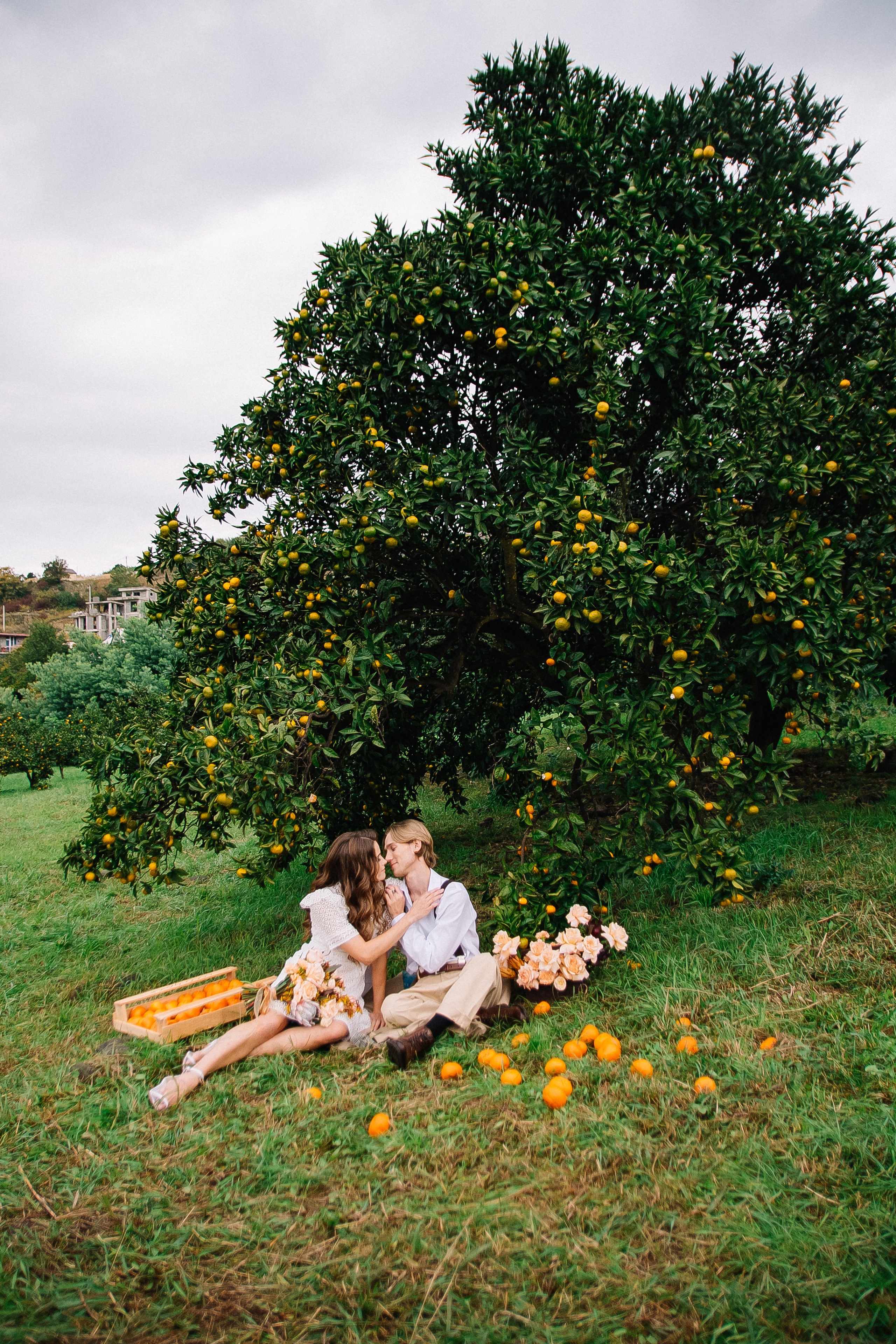 Свадебная фотосессия в мандариновой роще — Павел и Мария