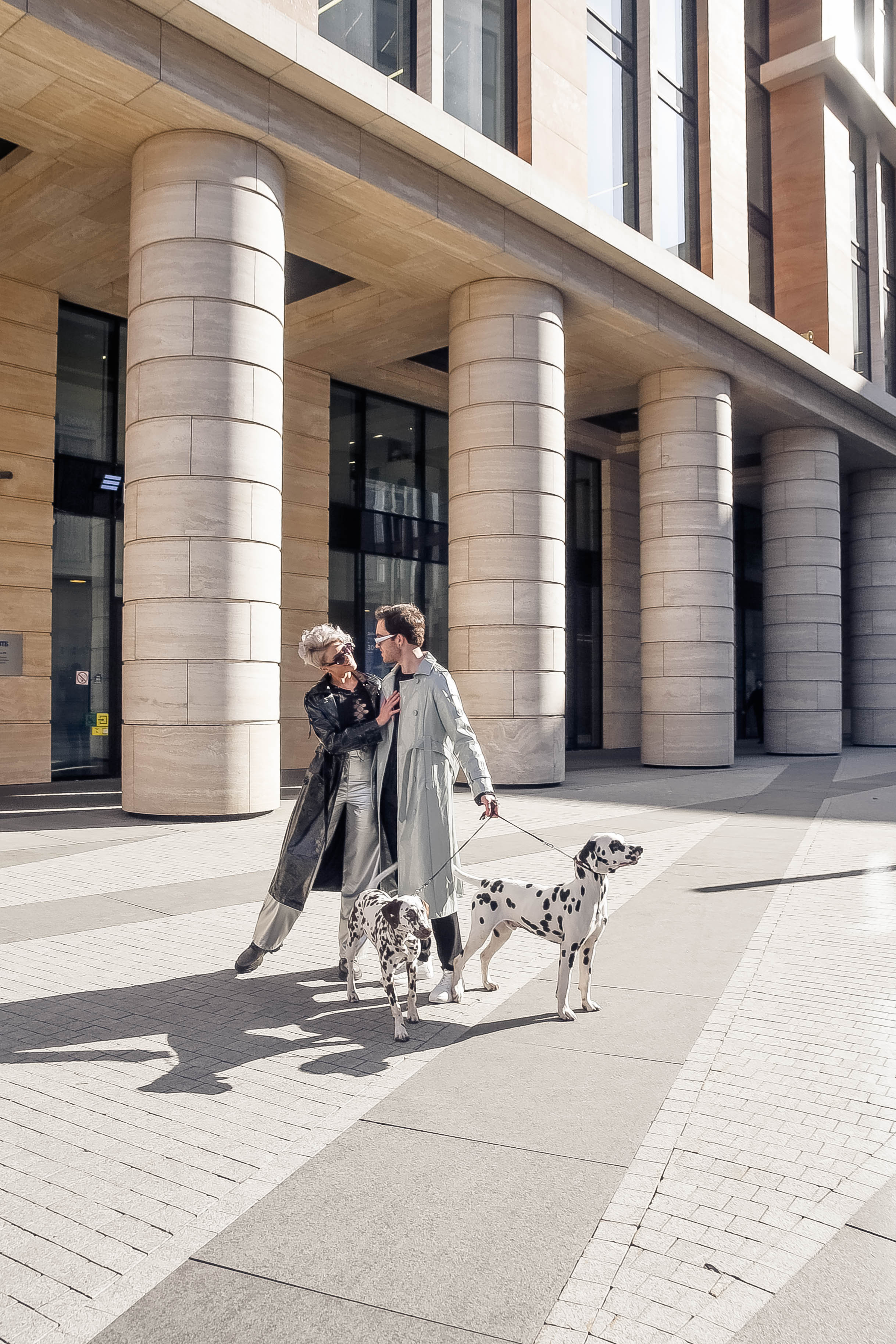 Love story фотосессия с далматинцами — Ирина и Дмитрий