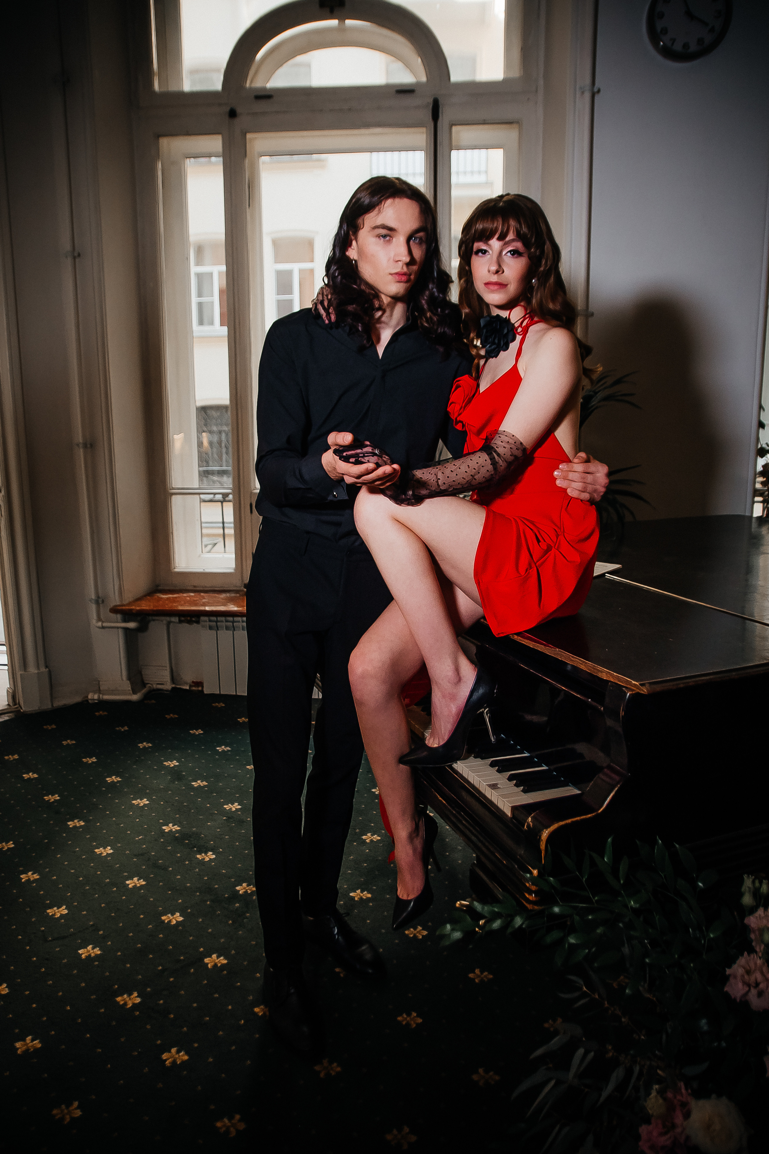 Love story фотосессия с роялем — Иоанна и Глеб