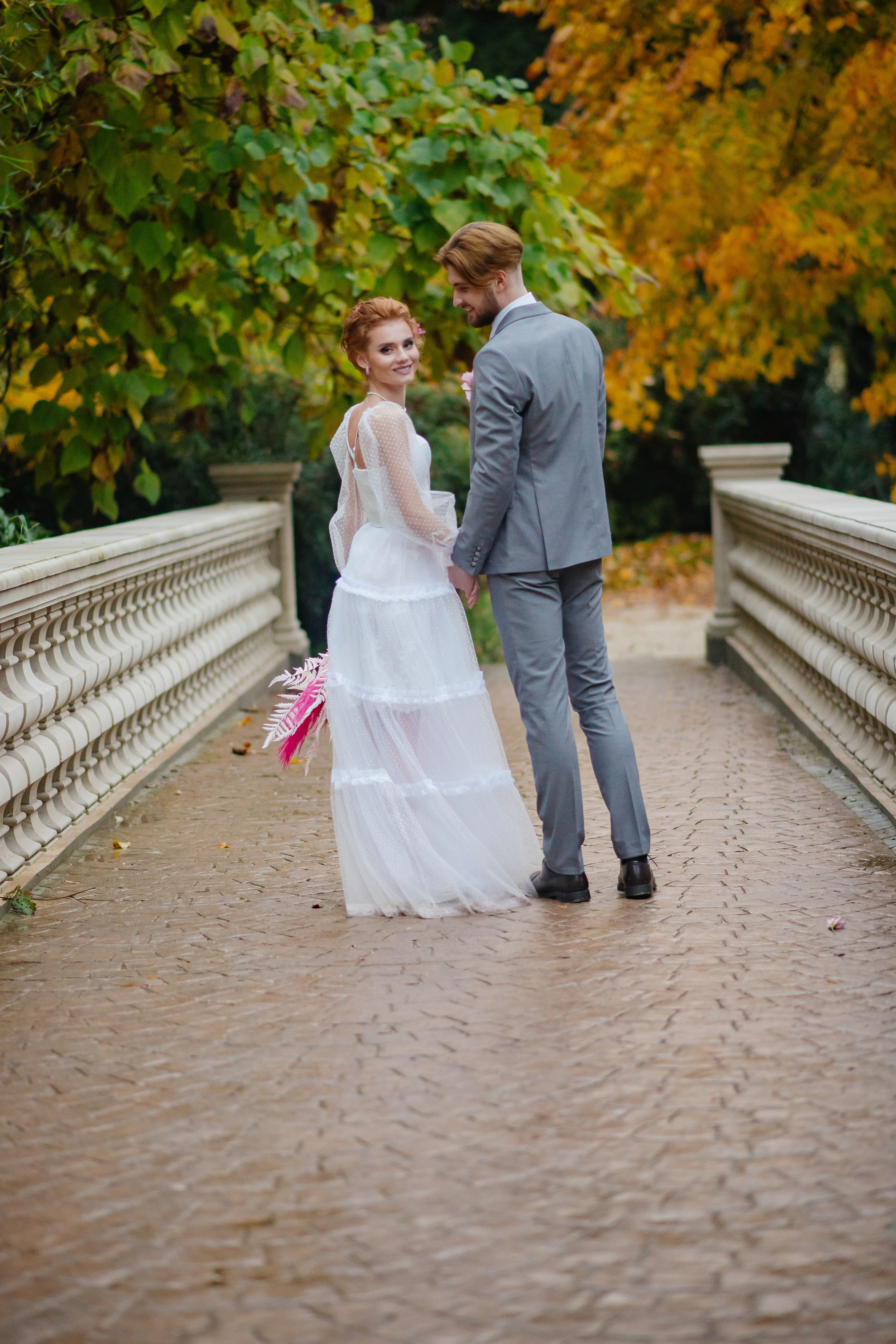 Свадебная фотосессия в парке Южные культуры, Сочи — Александр и Анастасия