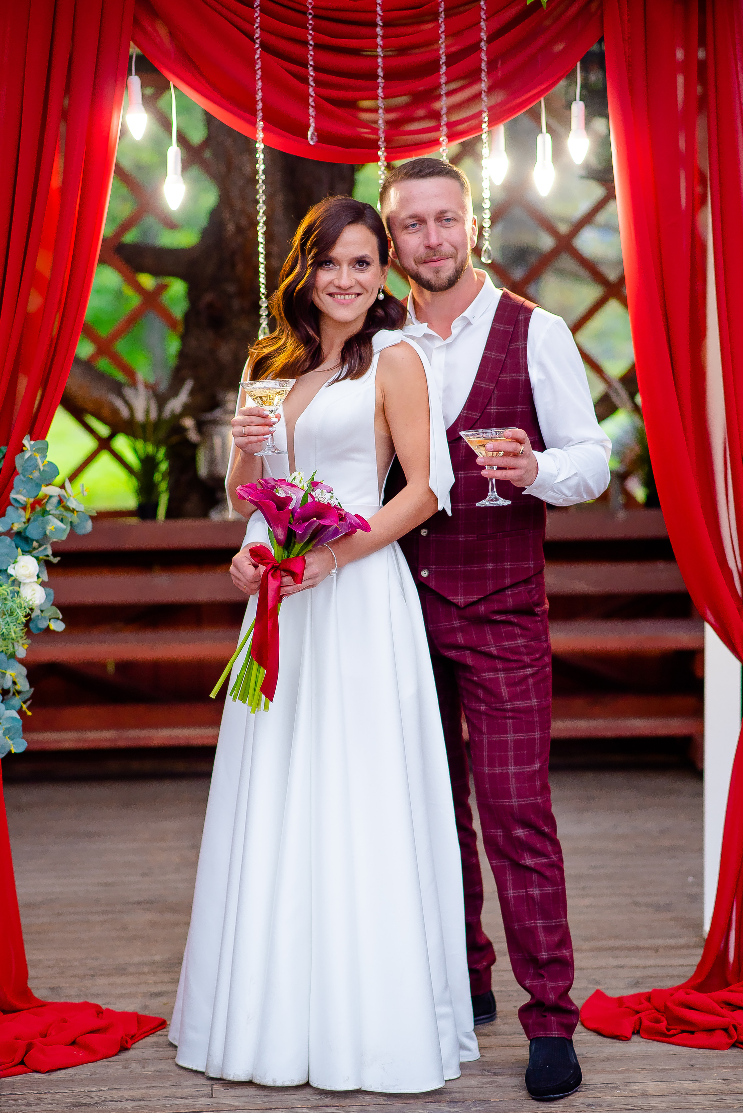 Свадьба с нотками ретро — Мария и Михаил