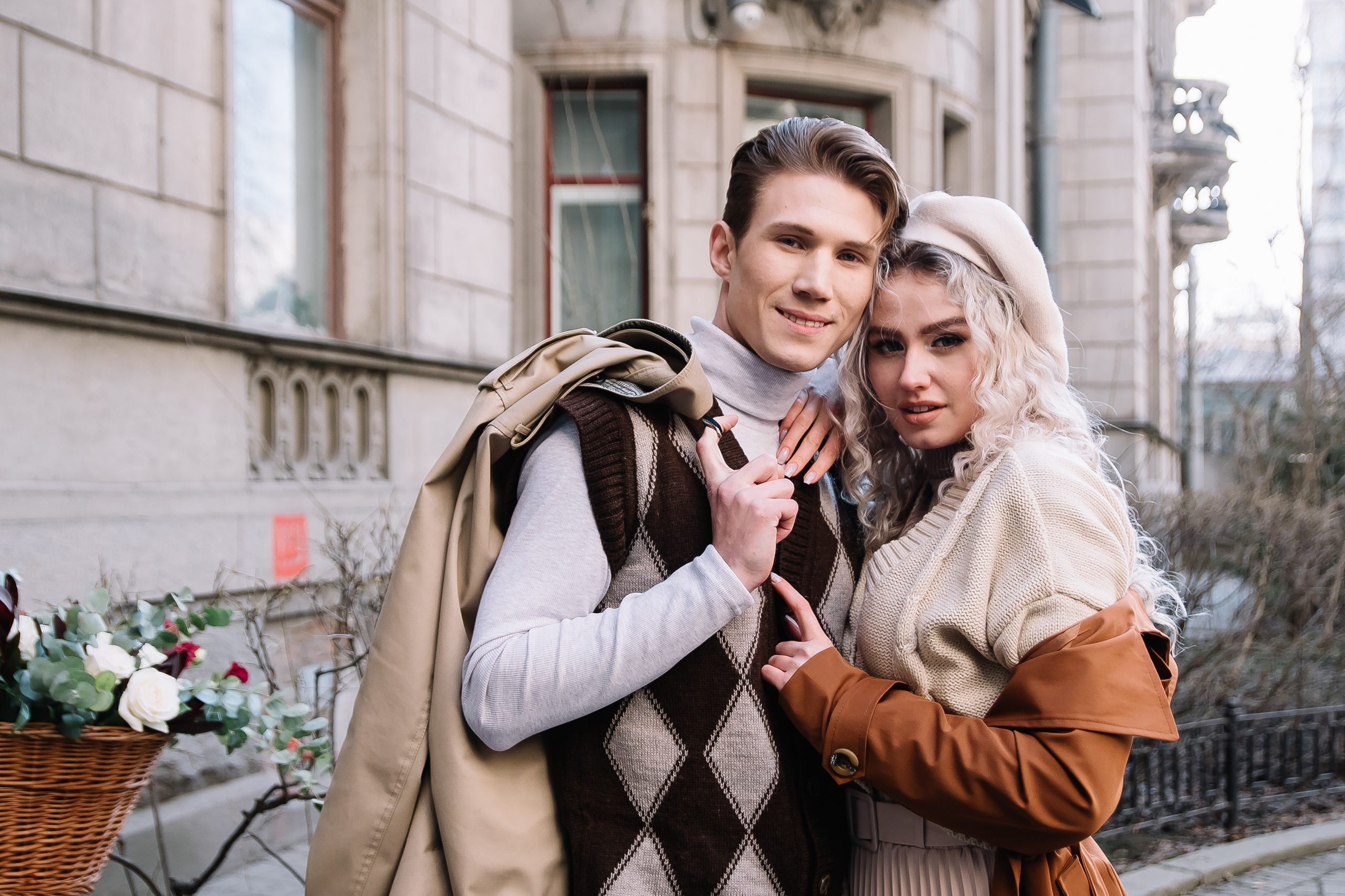 Фотосессия с велосипедом — Love story Анна и Василий