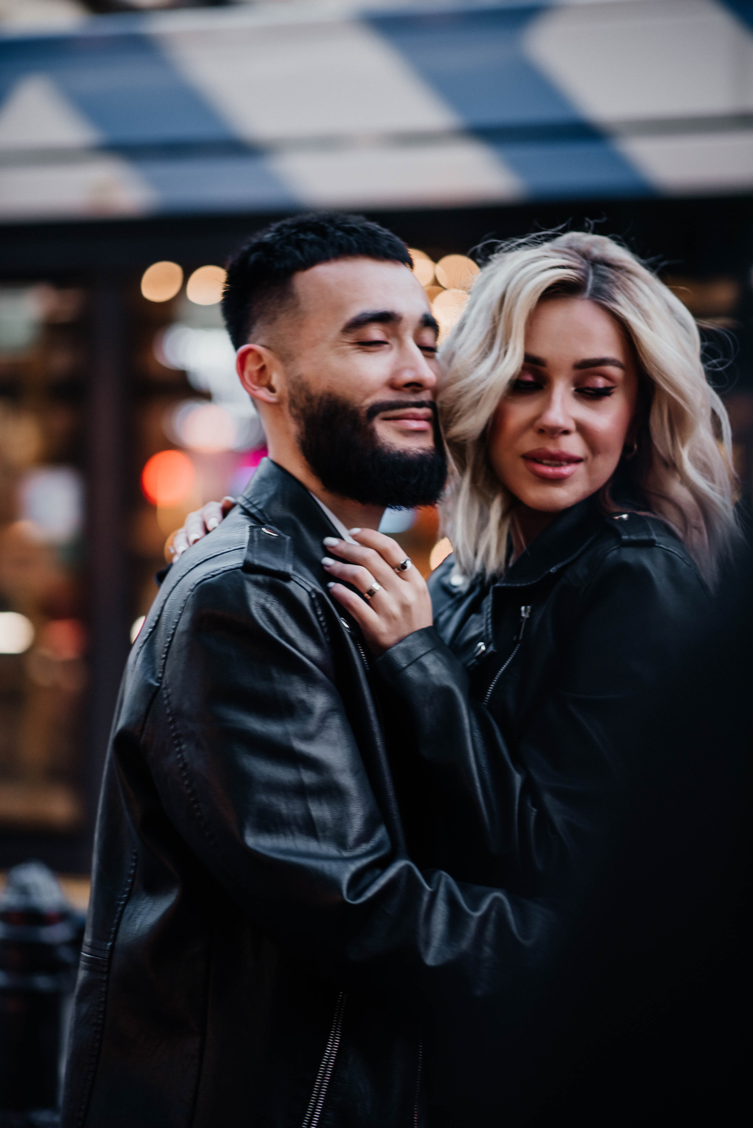 Прогулка Love story по ночному городу — фотосессия Виктория и Фрэнк