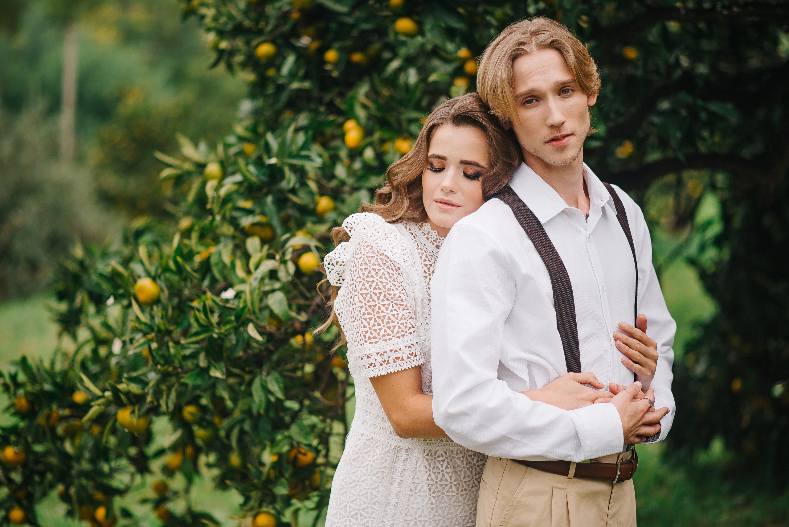 Свадебная фотосессия в мандариновой роще — Павел и Мария