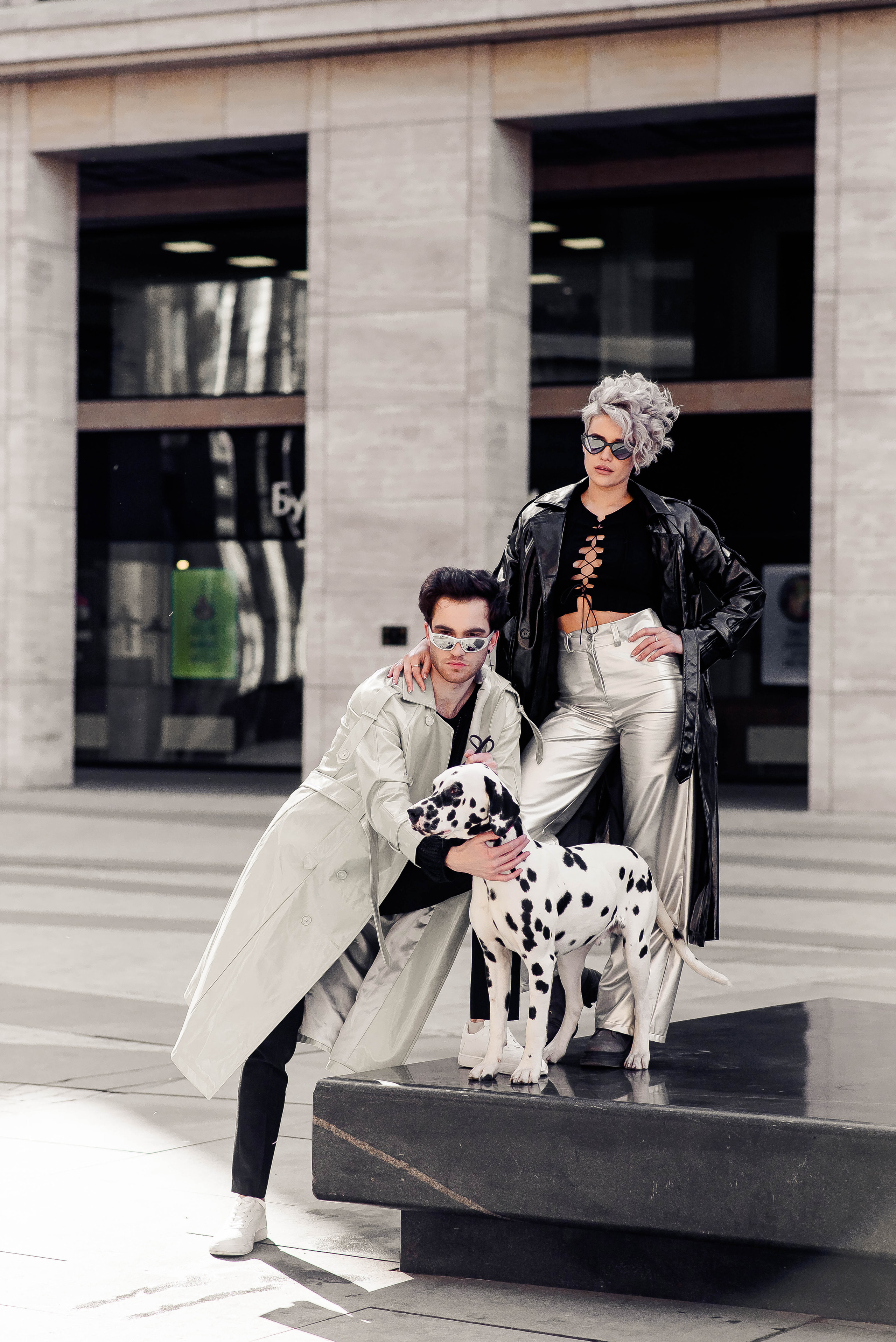 Love story фотосессия с далматинцами — Ирина и Дмитрий