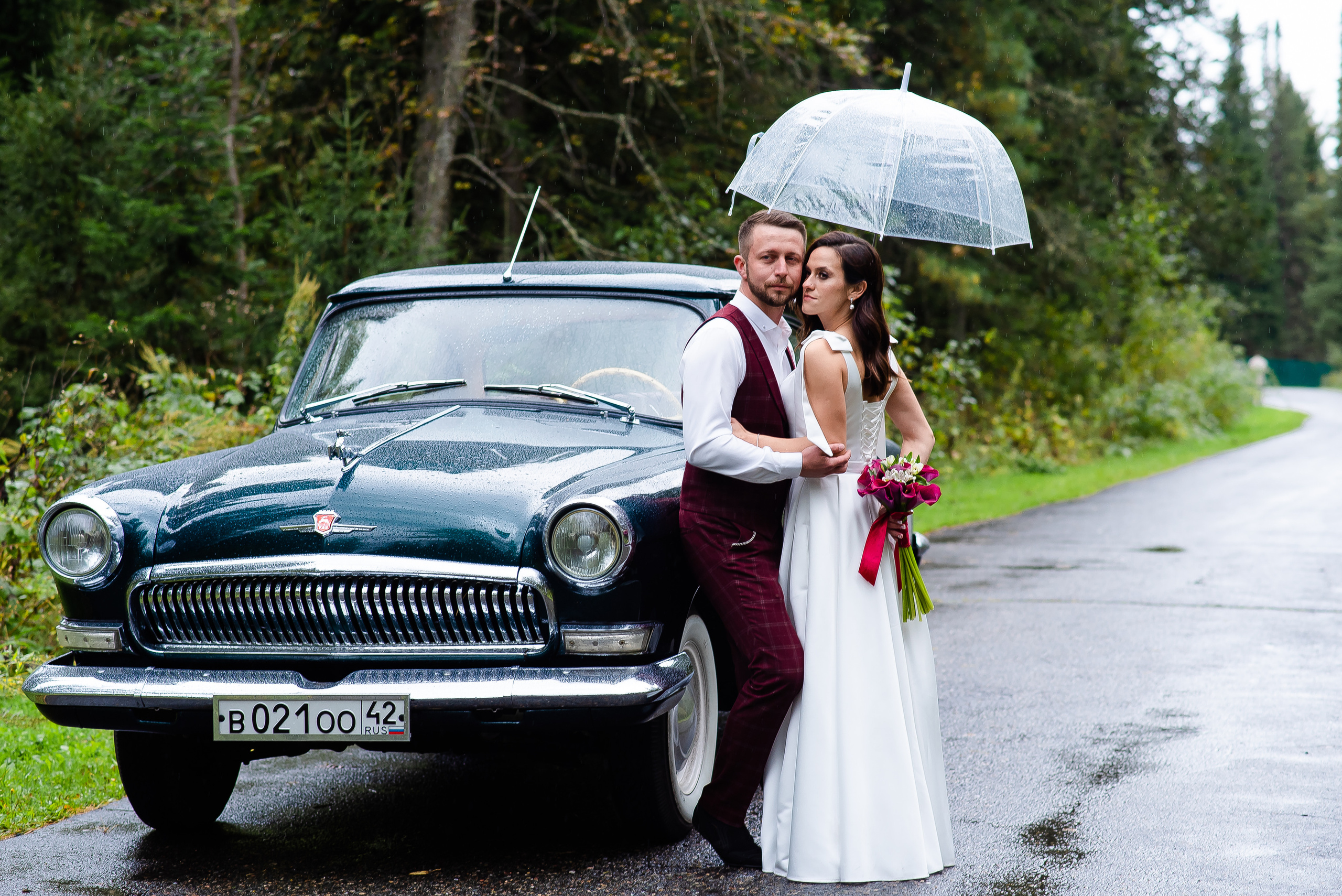 Свадьба с нотками ретро — Мария и Михаил