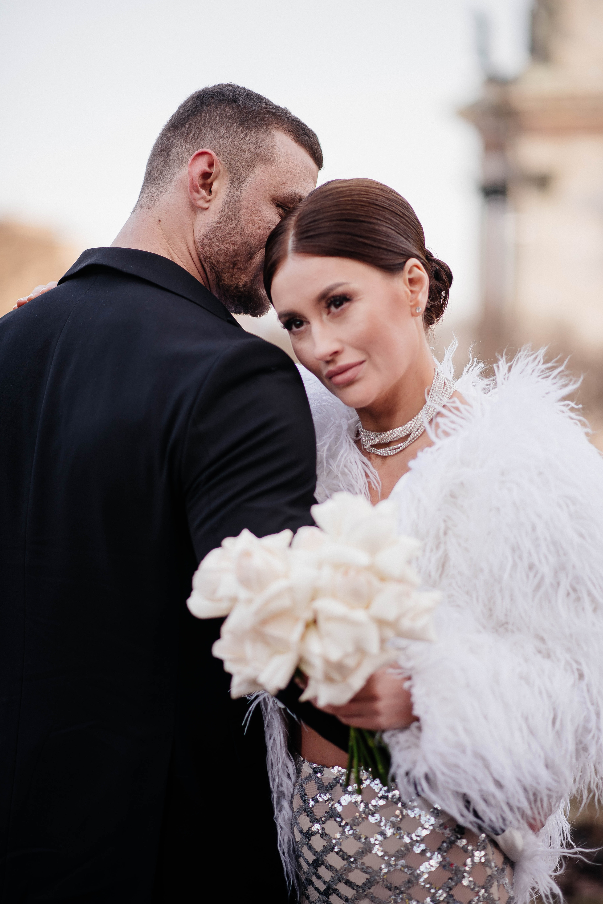 Свадебная фотосессия в отеле «Дворец Трезини», Санкт-Петербург — Дарья и Максим
