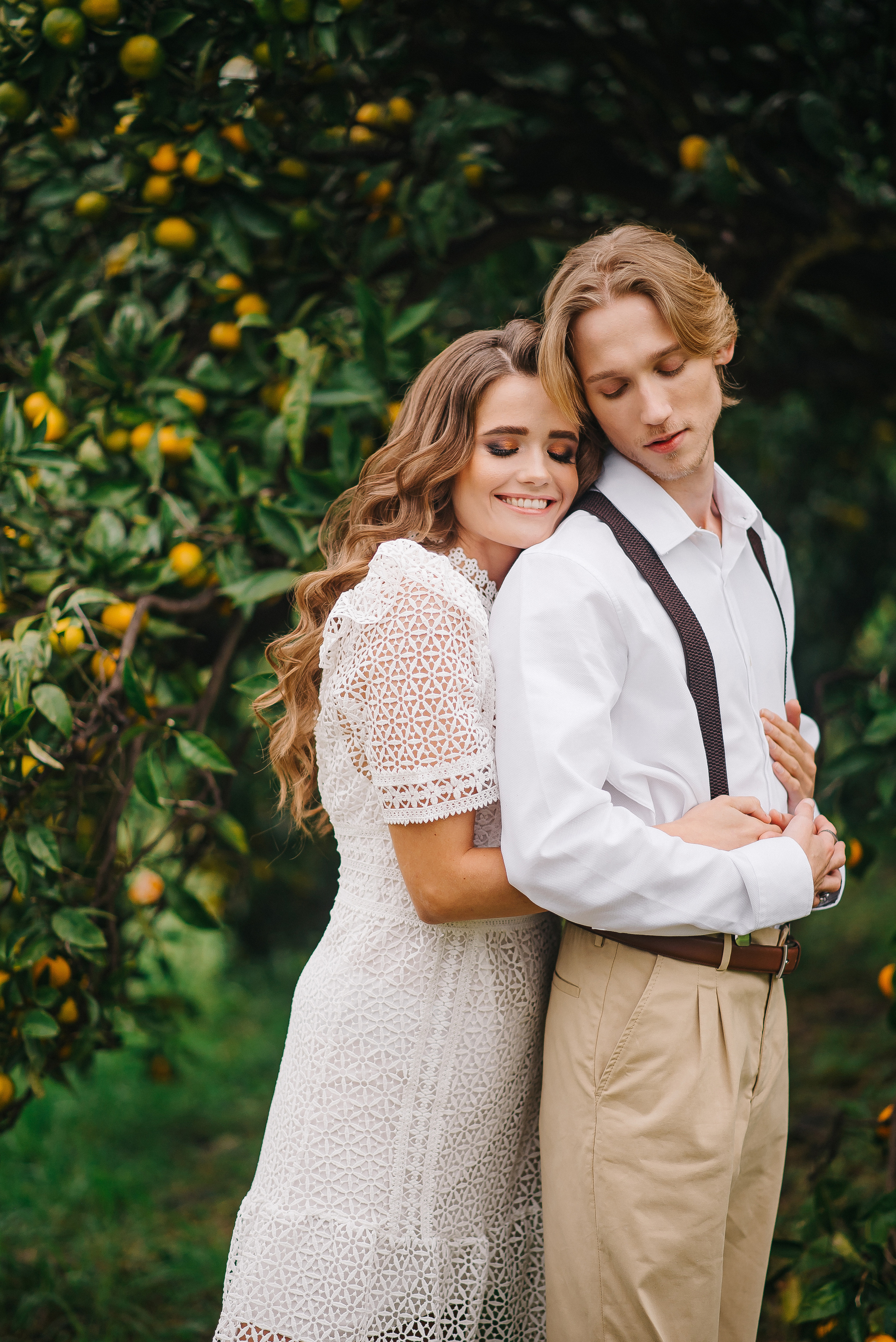 Свадебная фотосессия в мандариновой роще — Павел и Мария