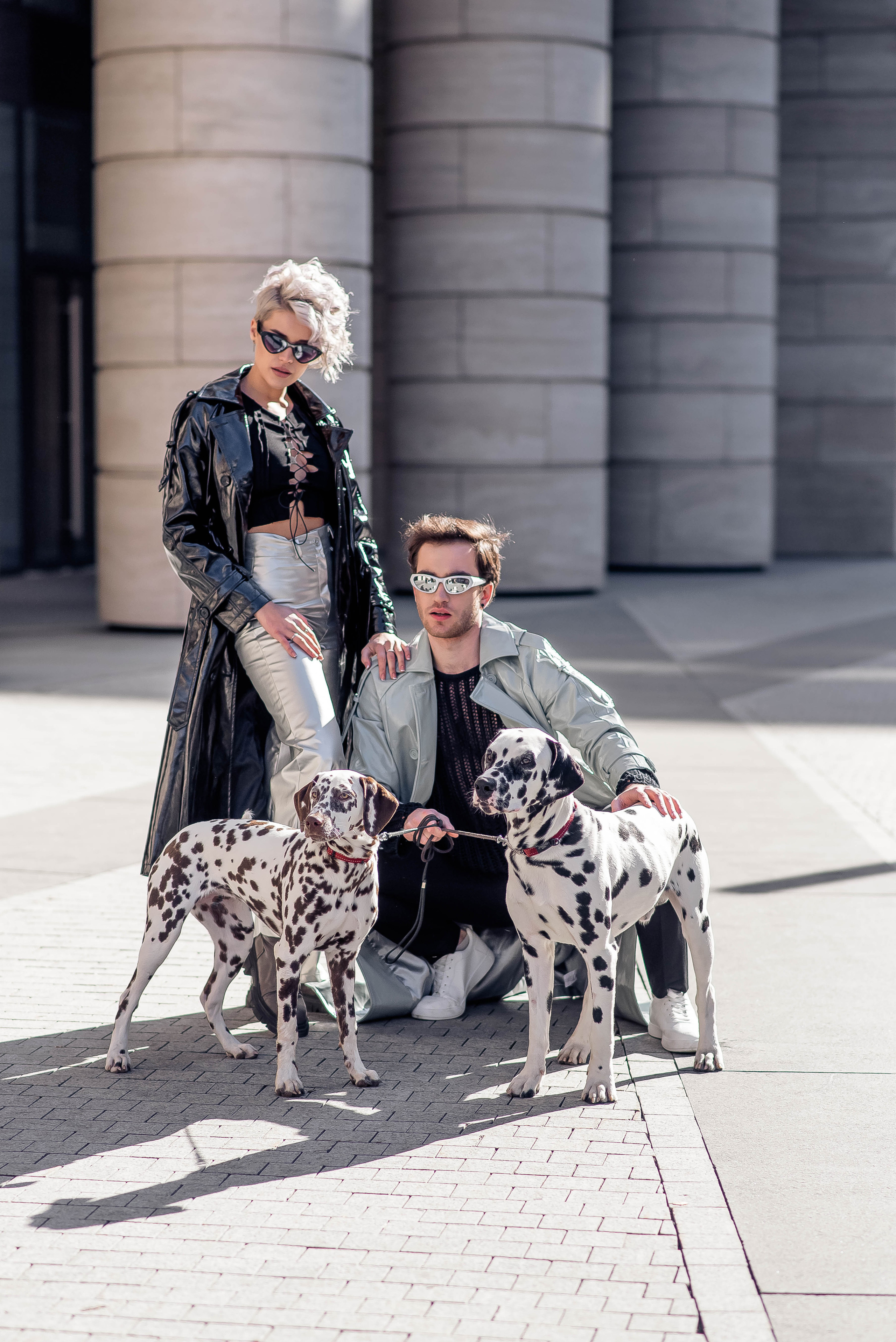 Love story фотосессия с далматинцами — Ирина и Дмитрий