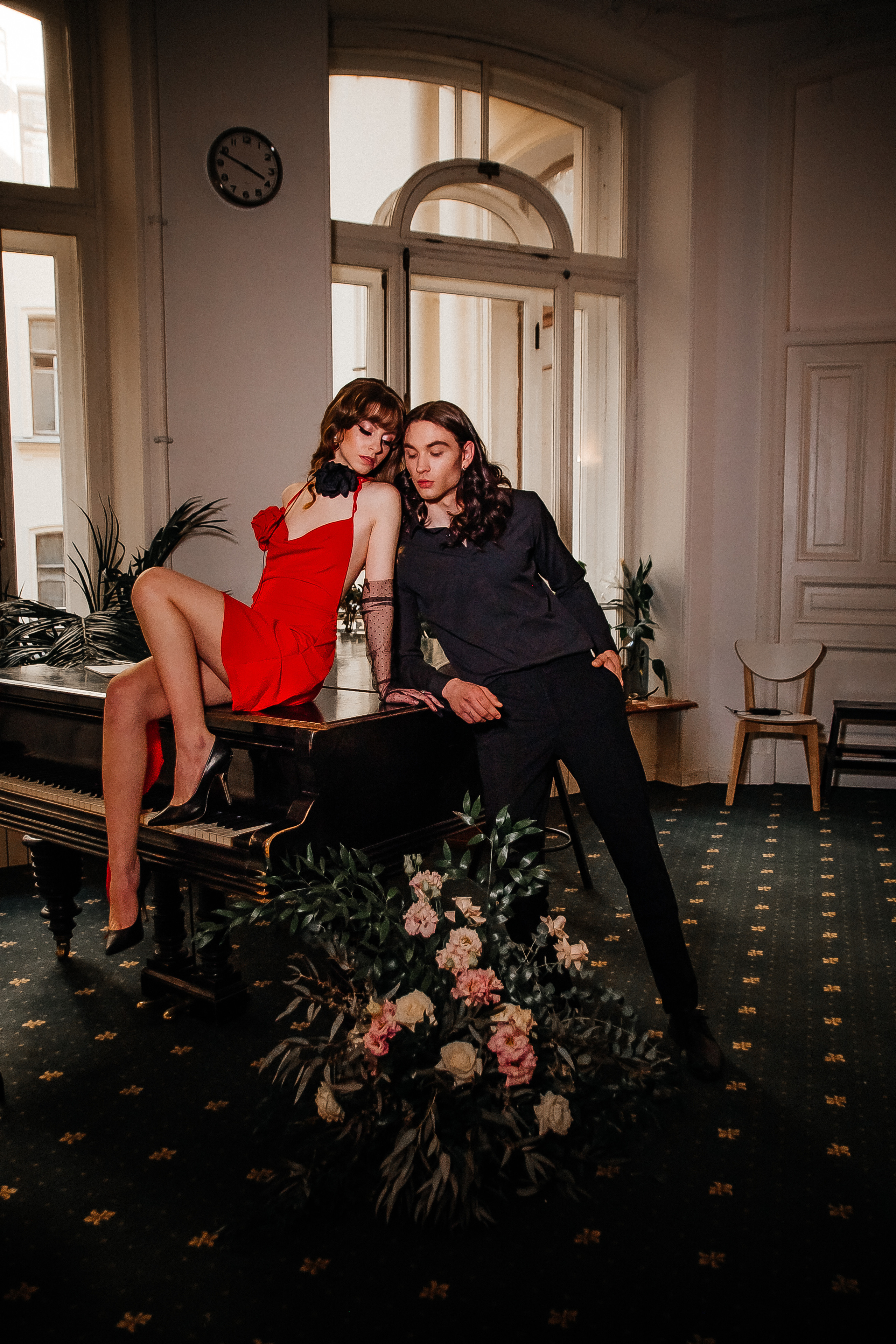 Love story фотосессия с роялем — Иоанна и Глеб
