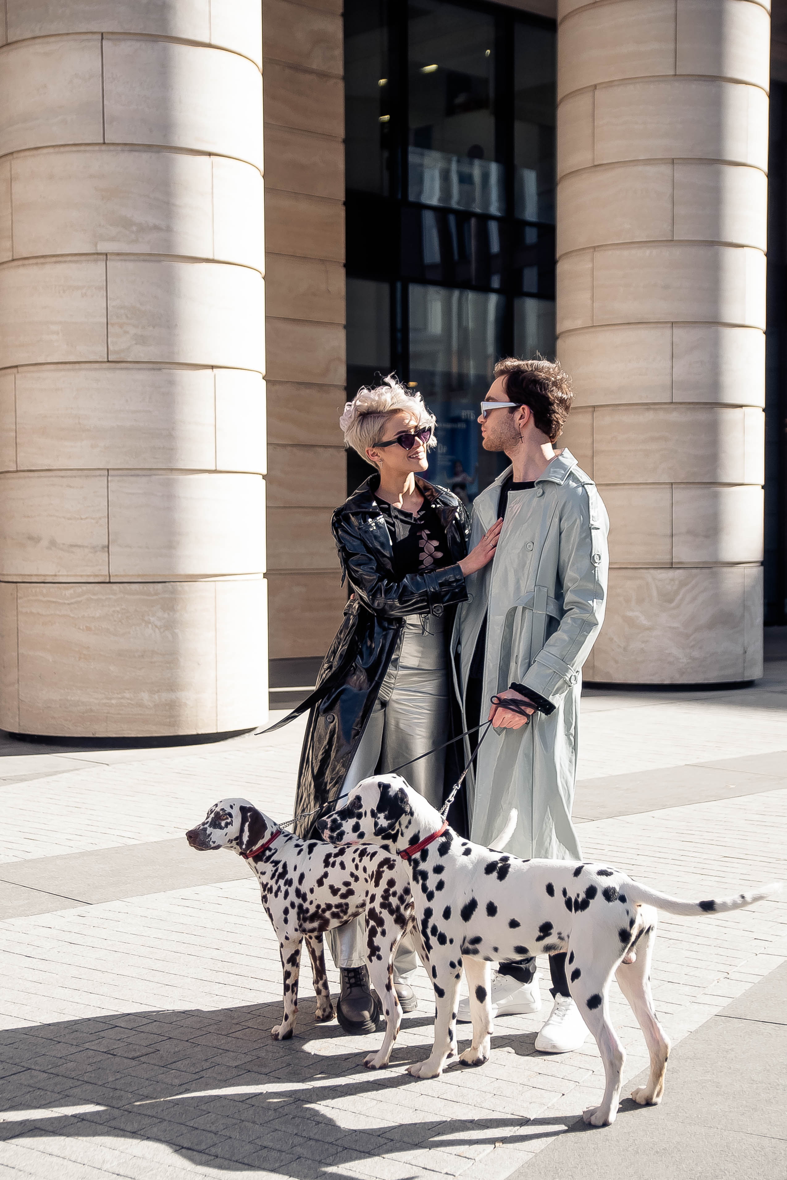 Love story фотосессия с далматинцами — Ирина и Дмитрий