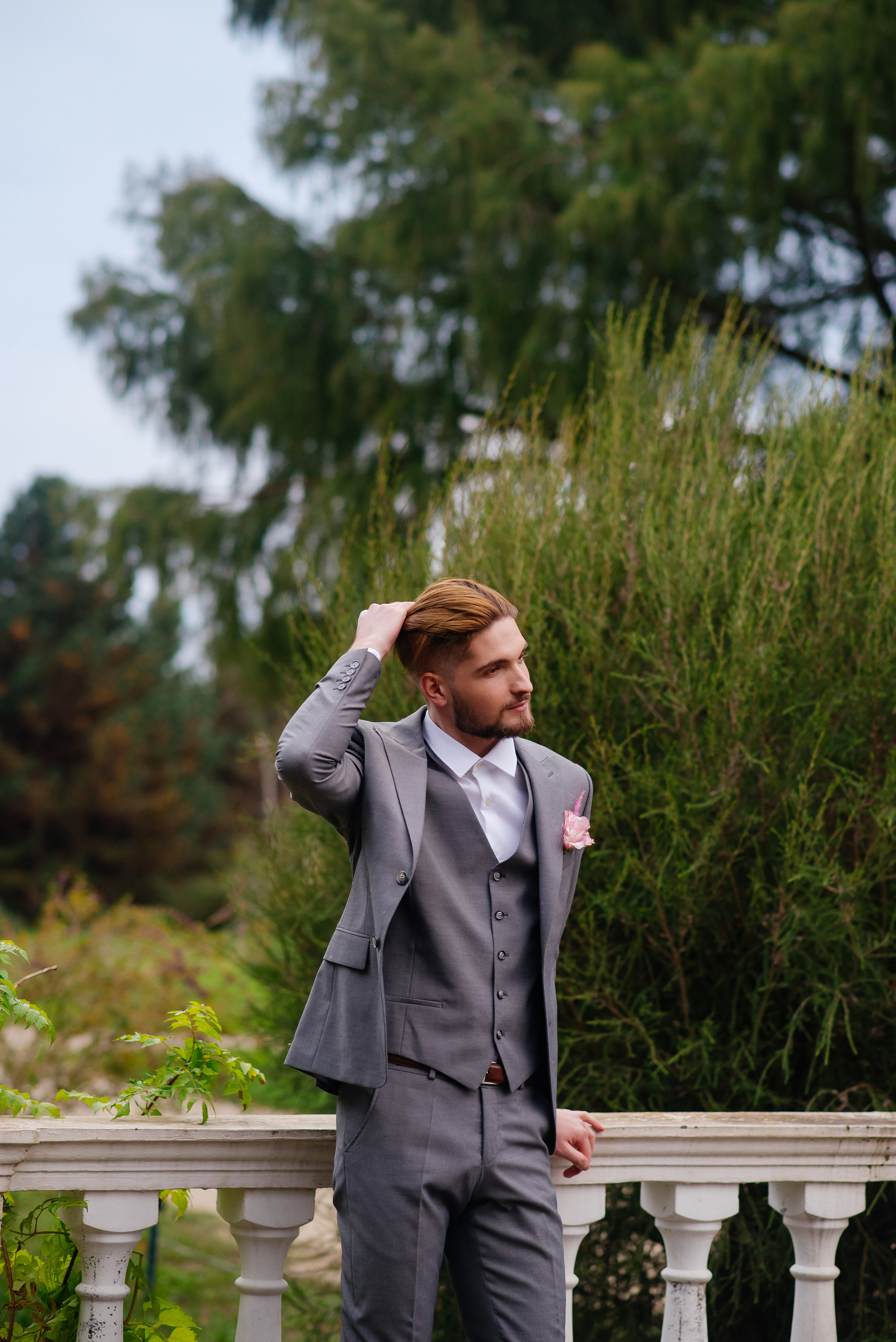 Свадебная фотосессия в парке Южные культуры, Сочи — Александр и Анастасия