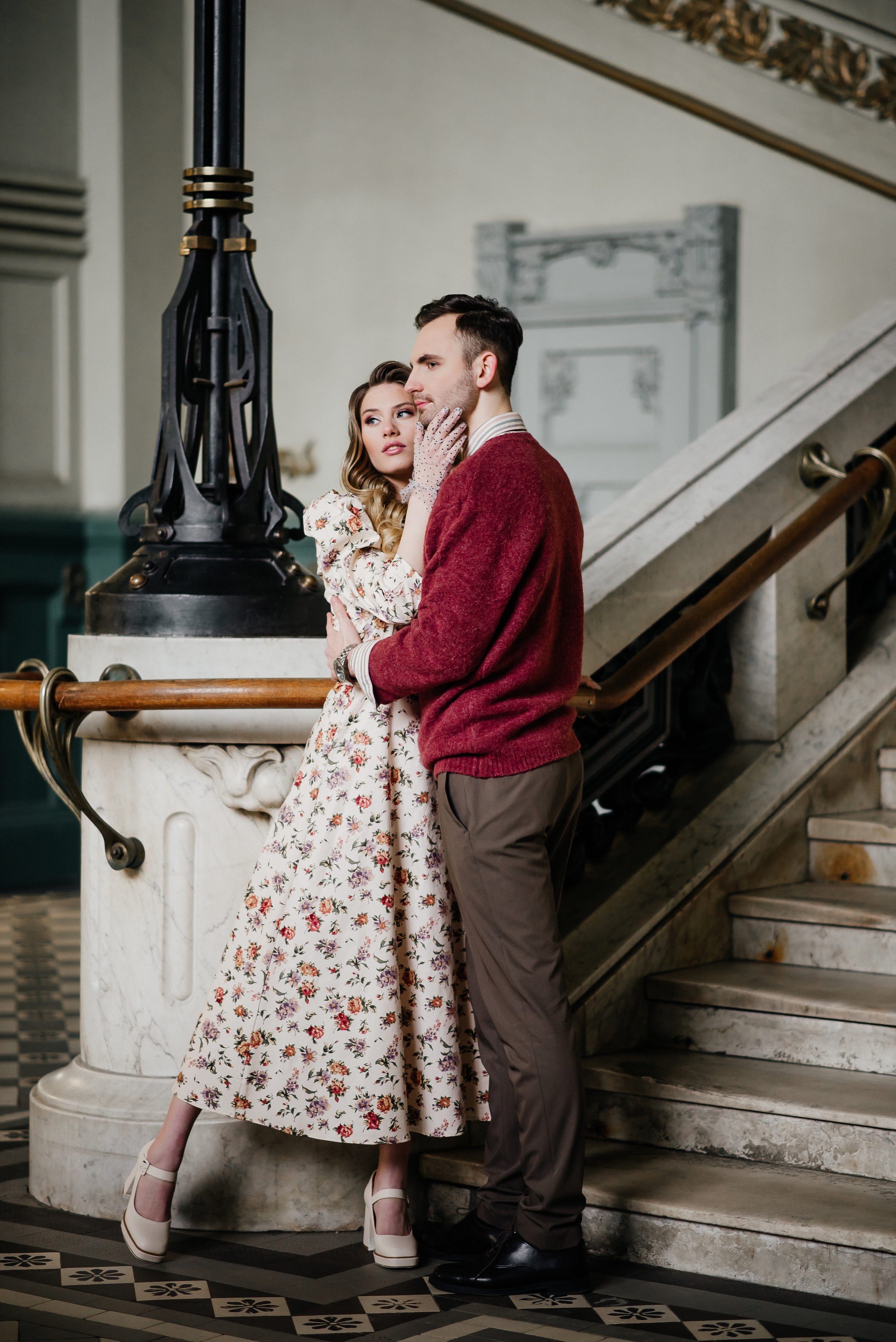 Фотосессия на Витебском вокзале — Love story Анастасия и Максим