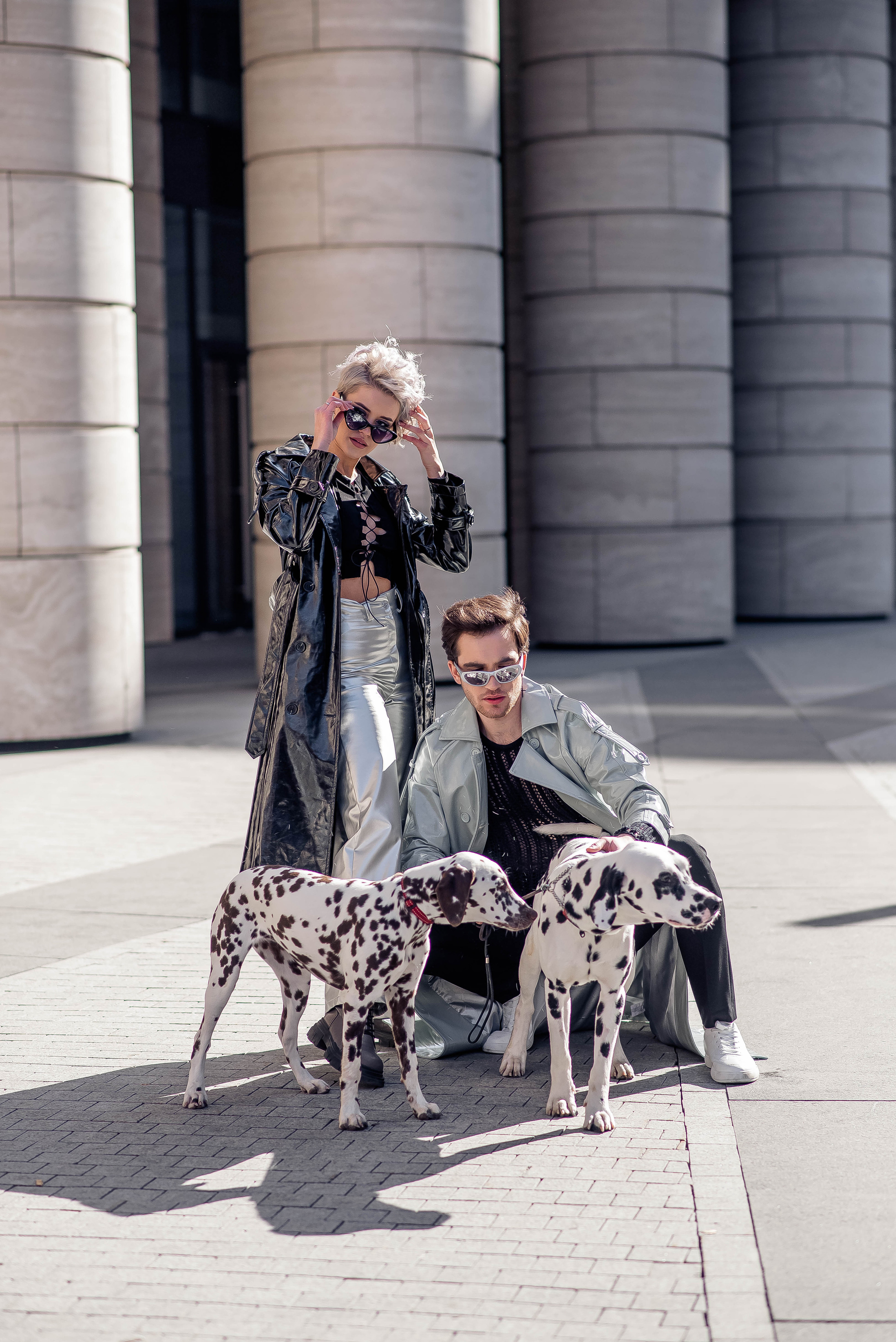 Love story фотосессия с далматинцами — Ирина и Дмитрий