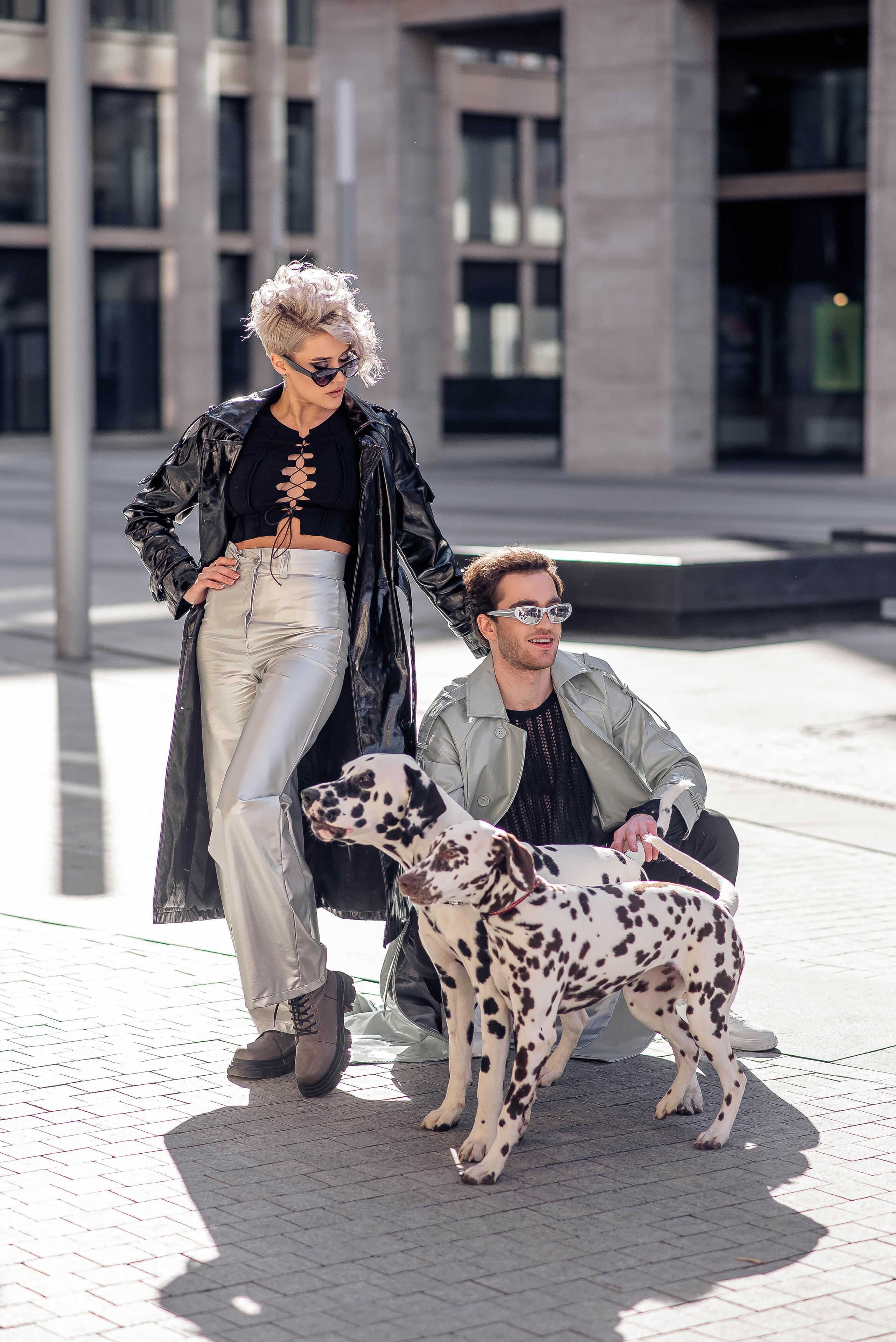 Love story фотосессия с далматинцами — Ирина и Дмитрий