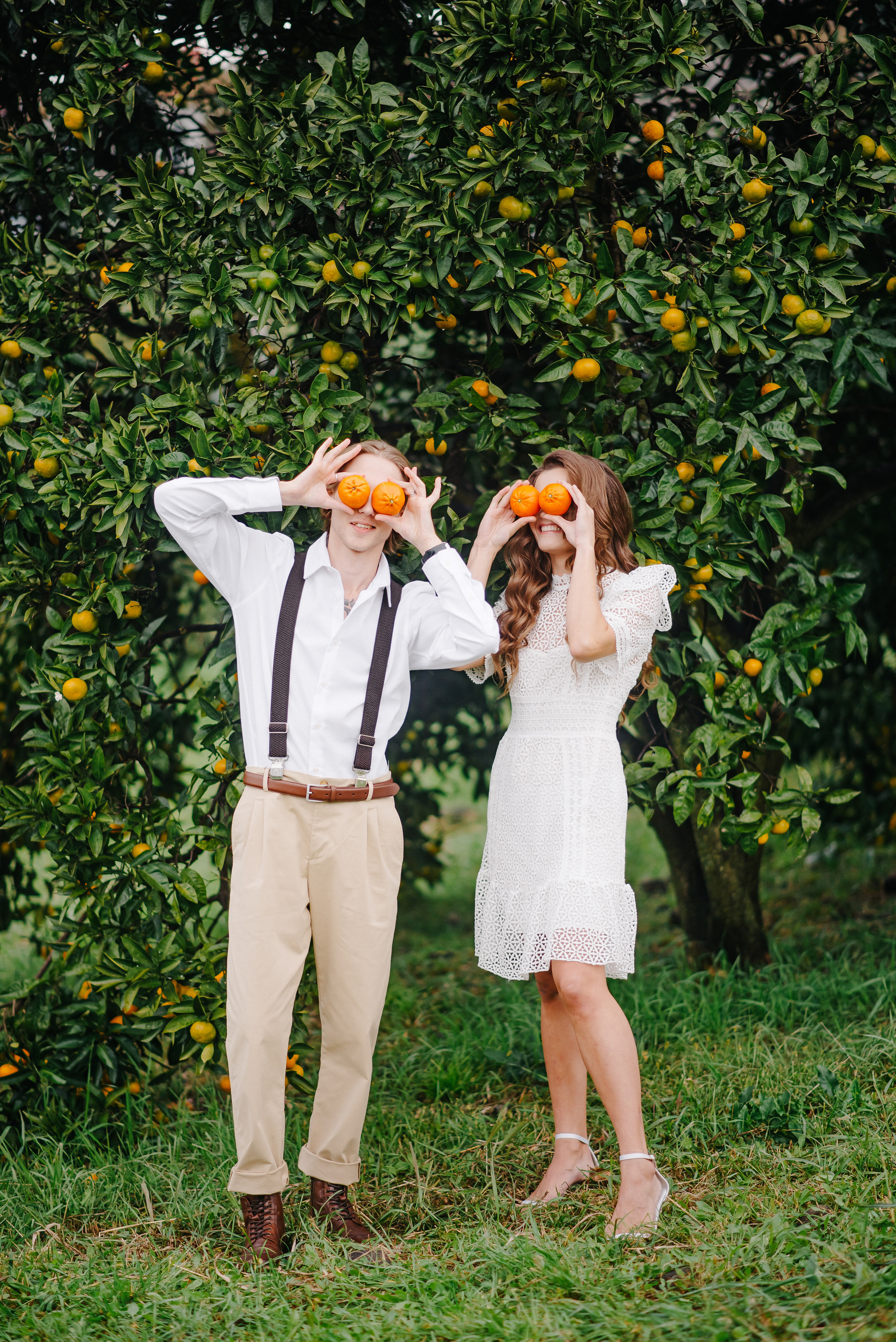 Свадебная фотосессия в мандариновой роще — Павел и Мария
