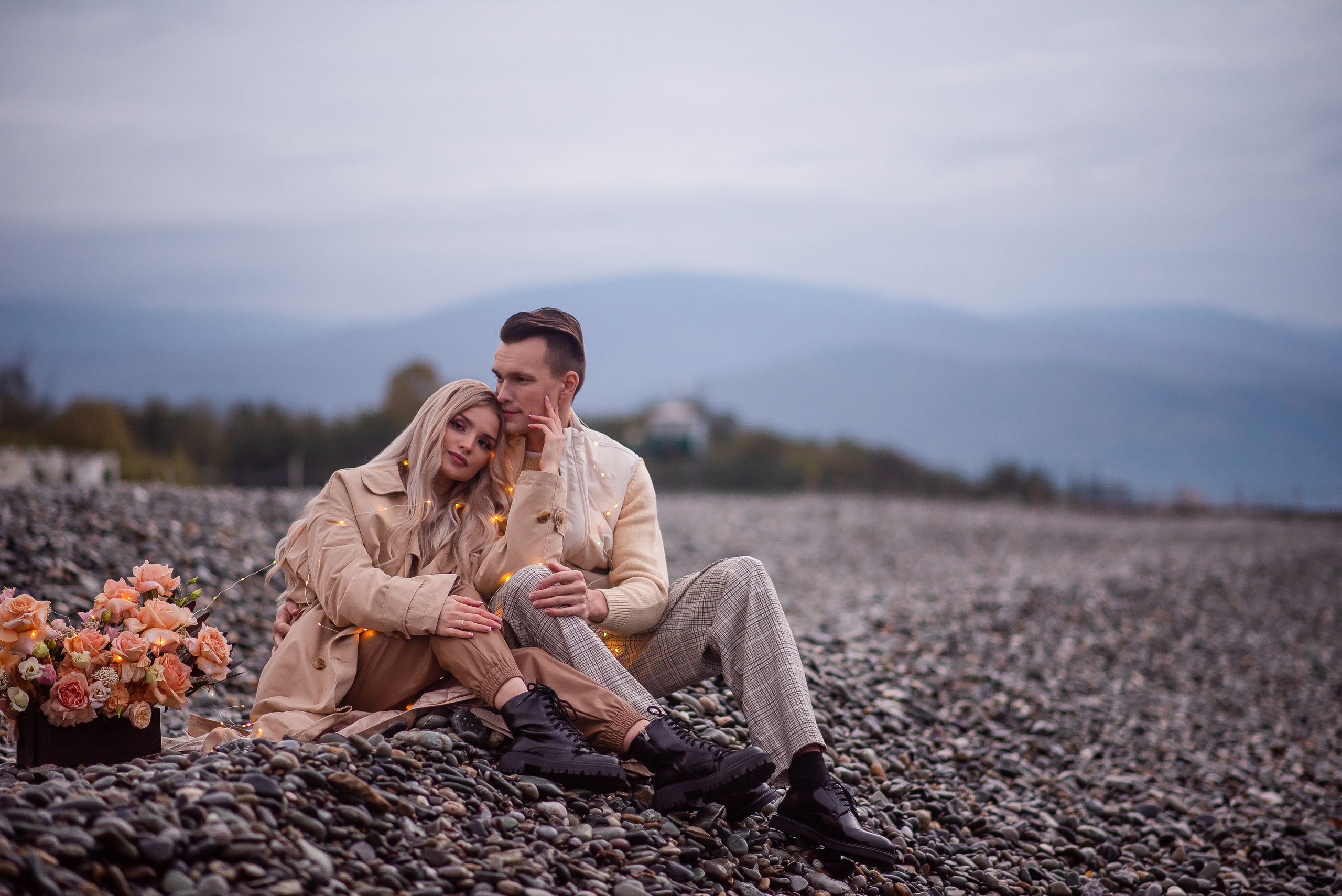 Фотосессия Love story у моря — Анастасия и Михаил