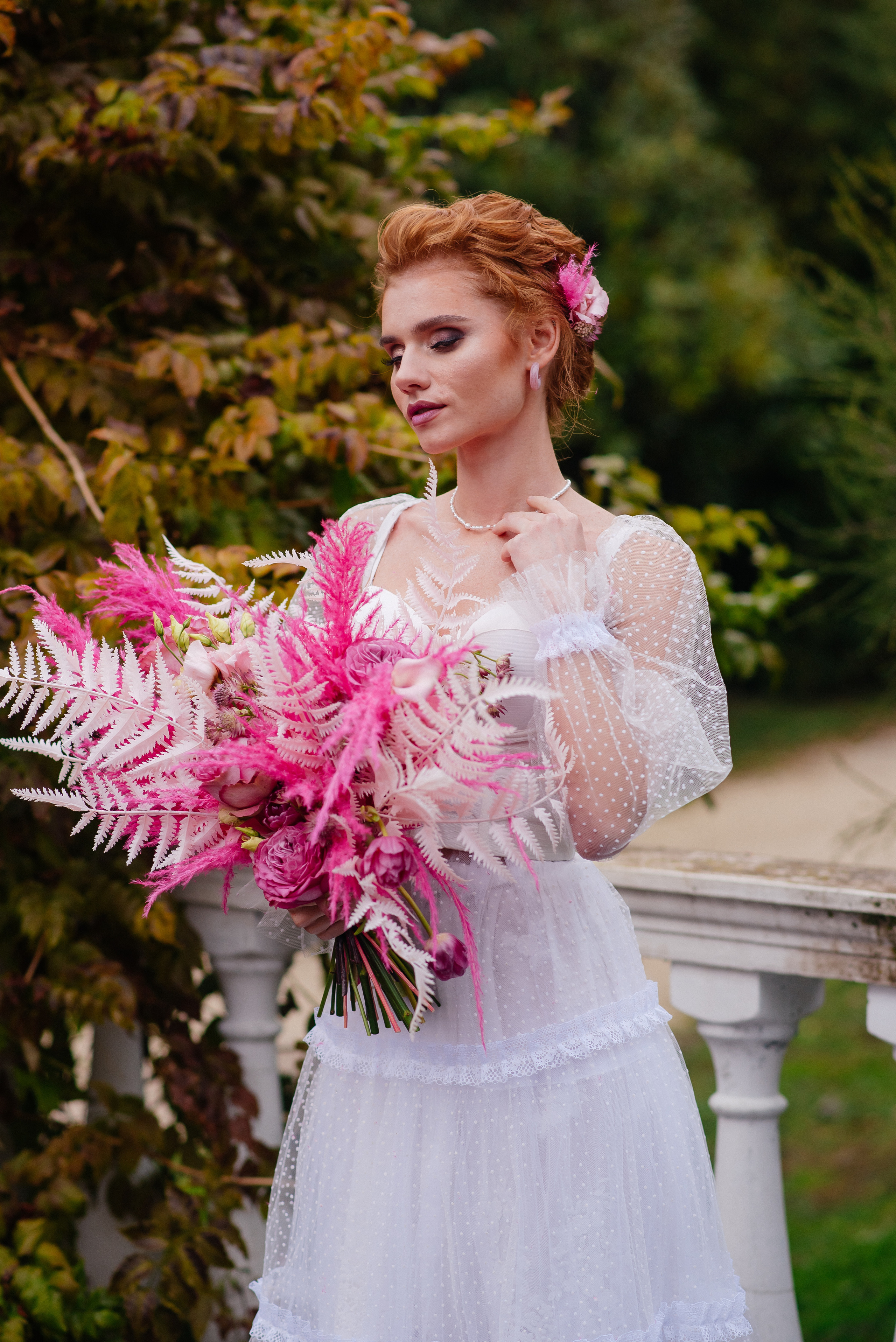 Свадебная фотосессия в парке Южные культуры, Сочи — Александр и Анастасия