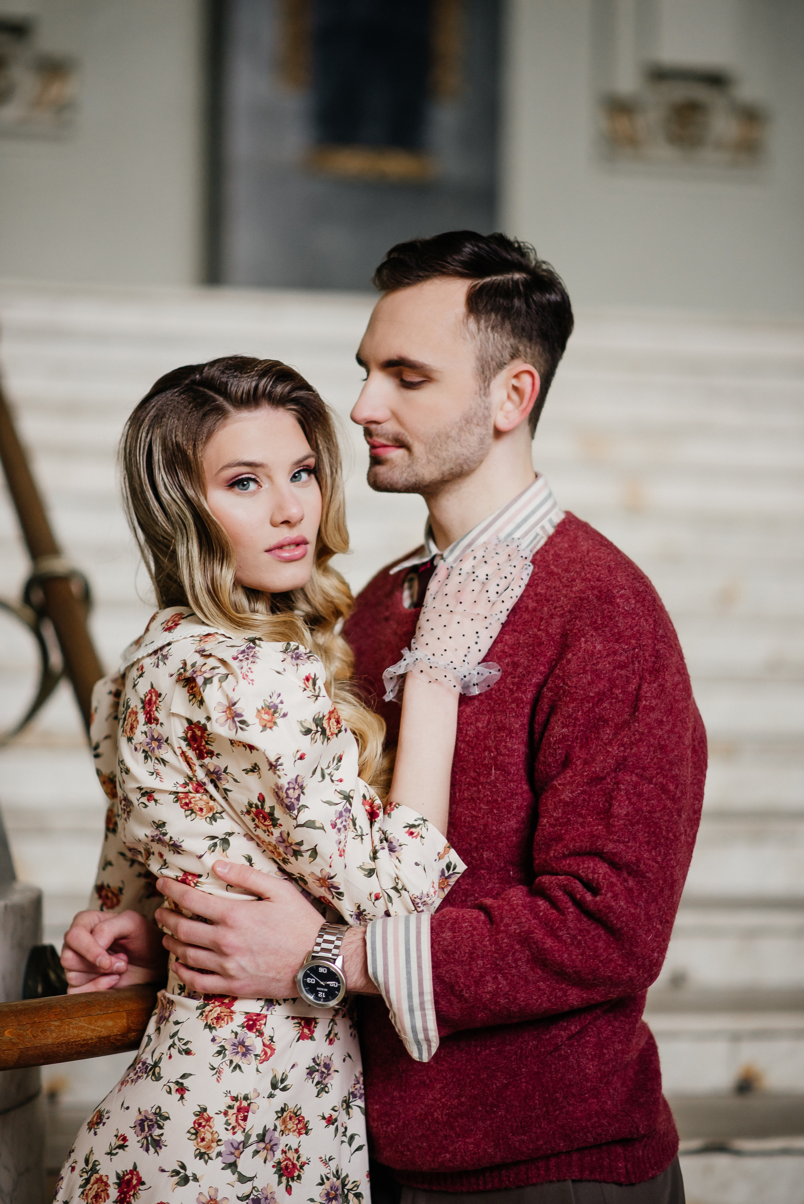 Фотосессия на Витебском вокзале — Love story Анастасия и Максим