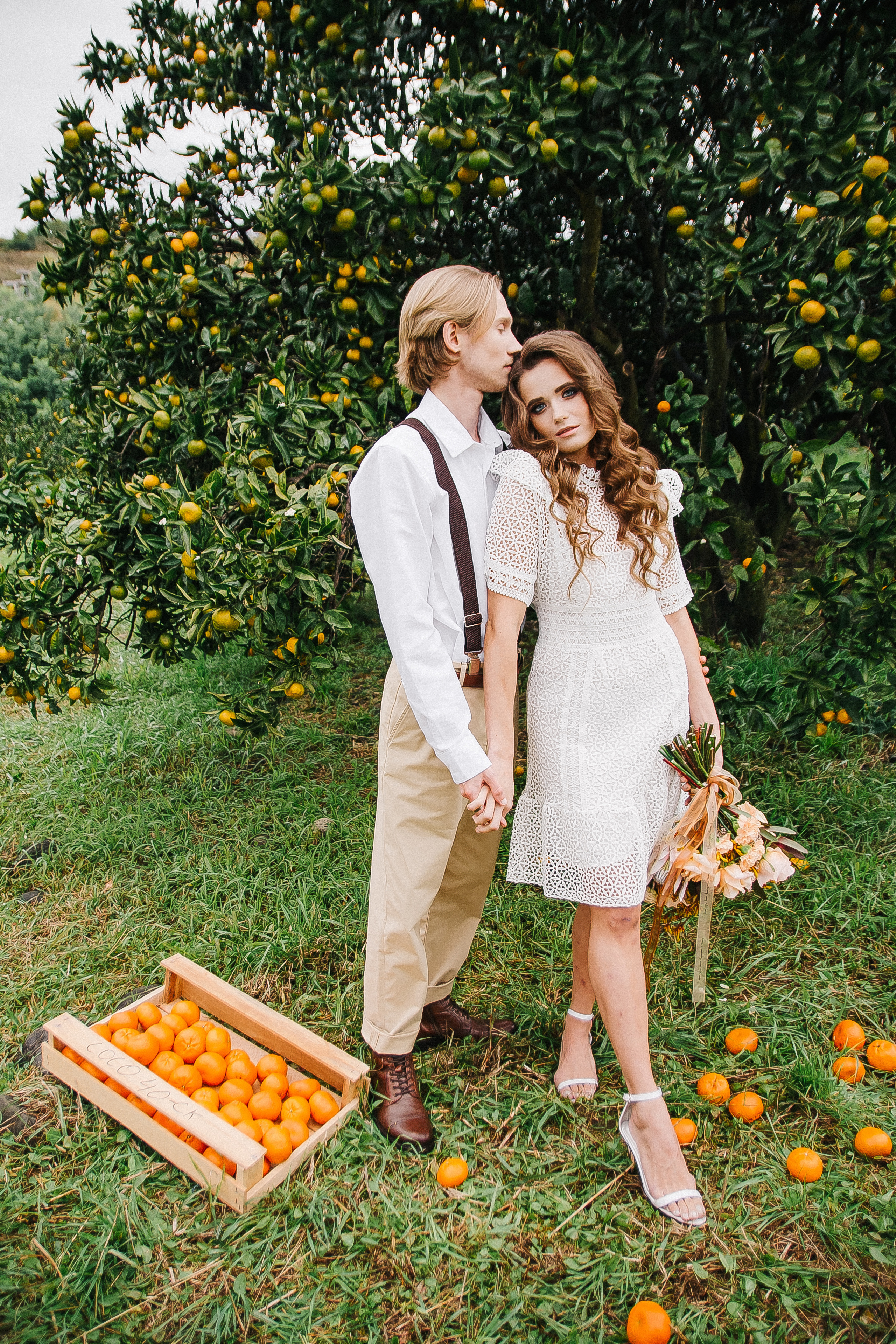Свадебная фотосессия в мандариновой роще — Павел и Мария