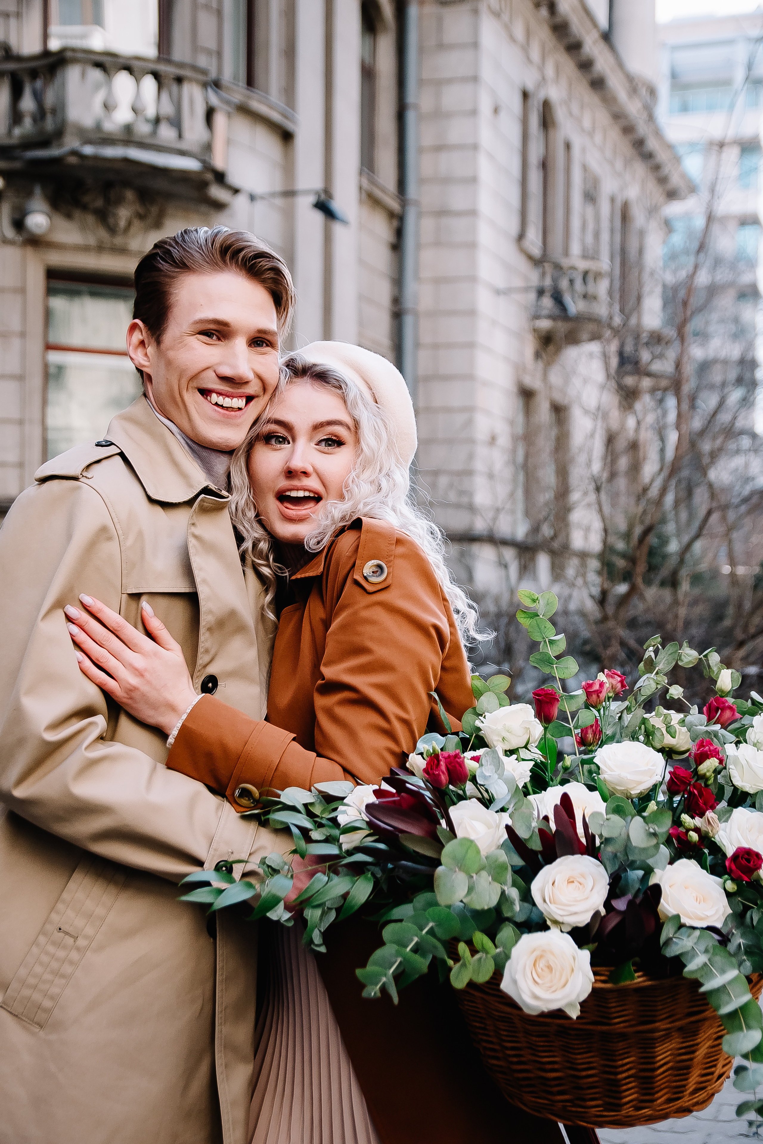 Фотосессия с велосипедом — Love story Анна и Василий