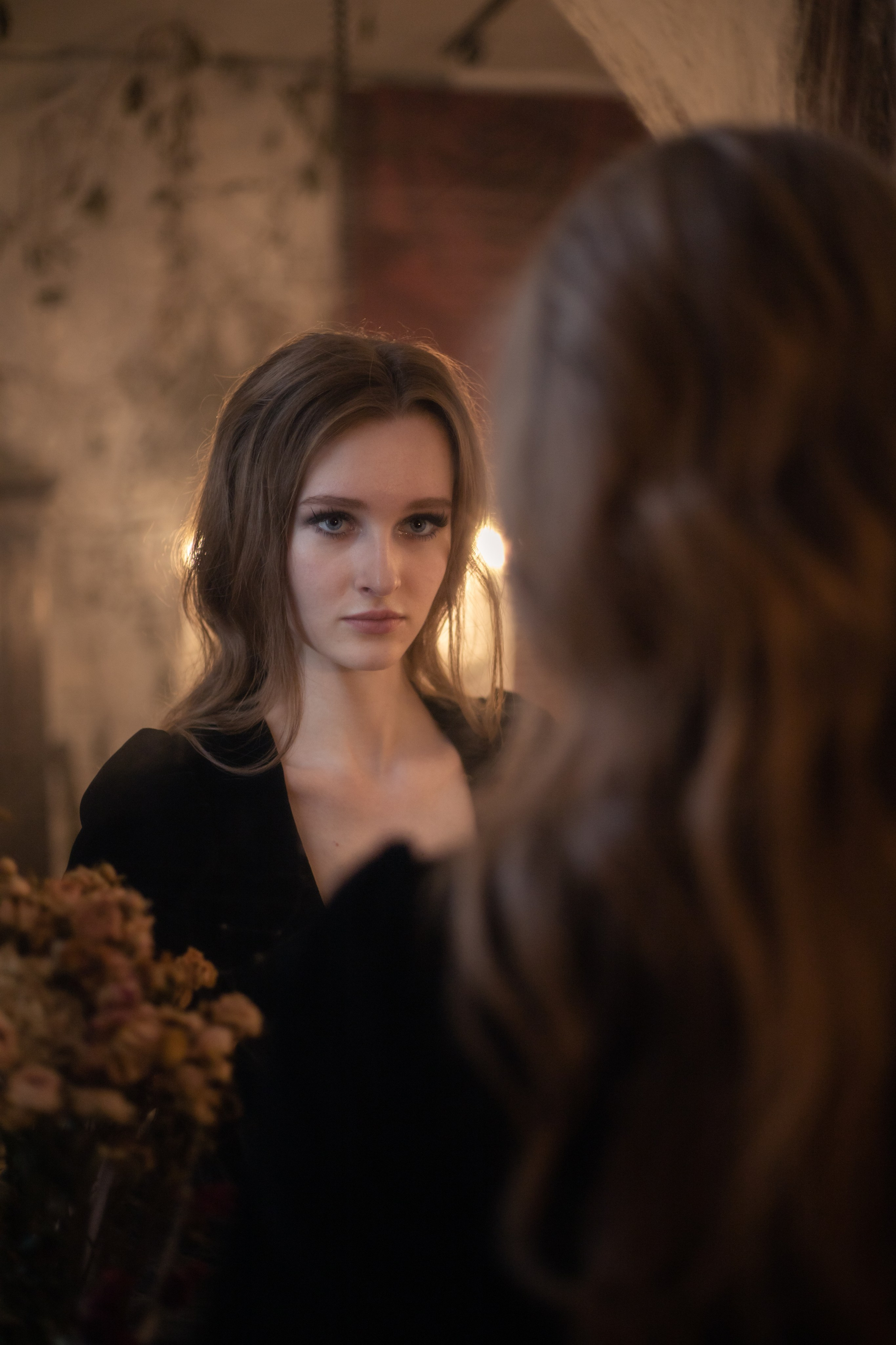 Татьяна в заброшенном особняке. Индивидуальная фотосессия. Фотограф Киржач/Москва_Екатерина Мартынова