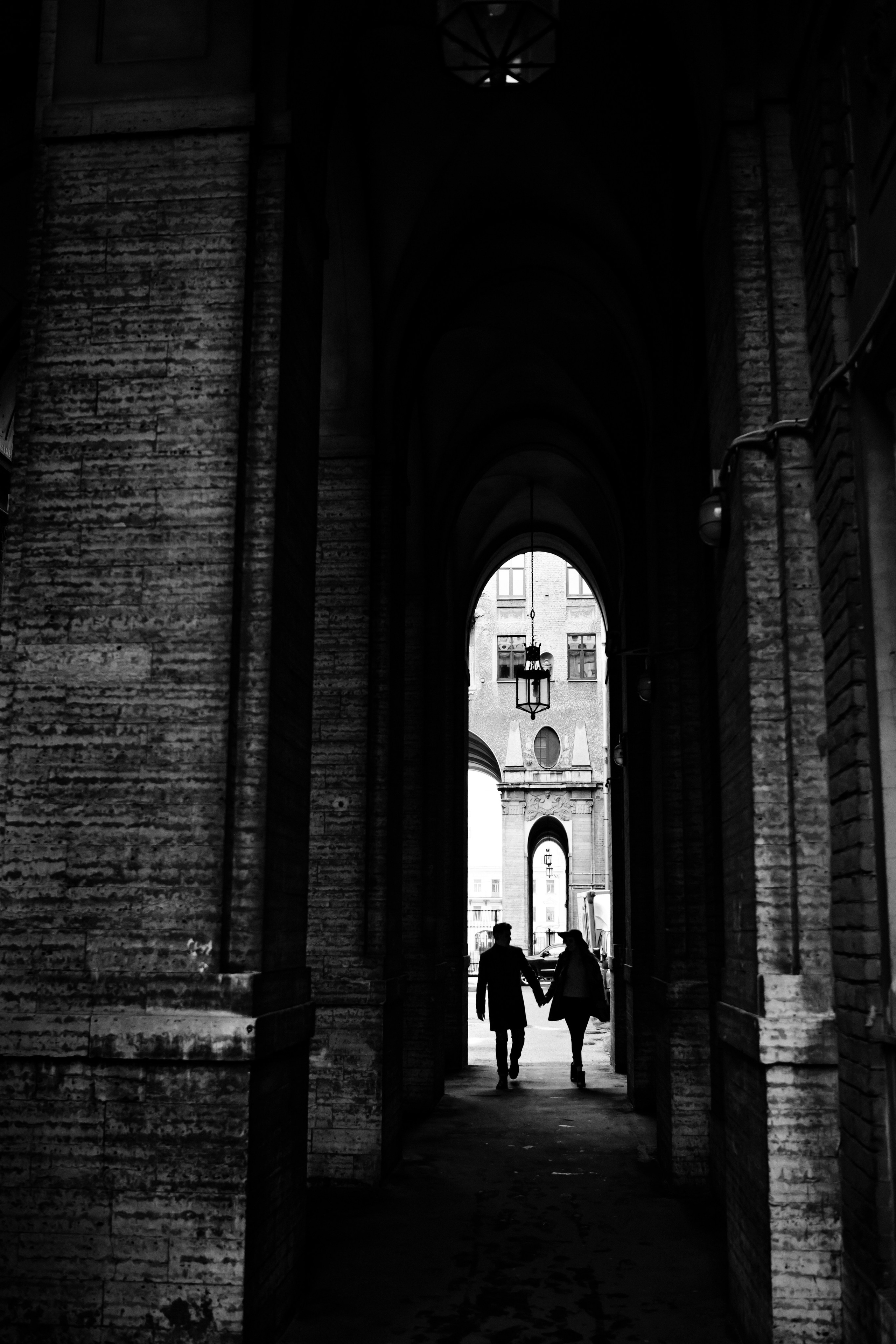 Настя и Игорь. Вечерний центр. Свадебный фотограф в Санкт-Петербурге София Шубик