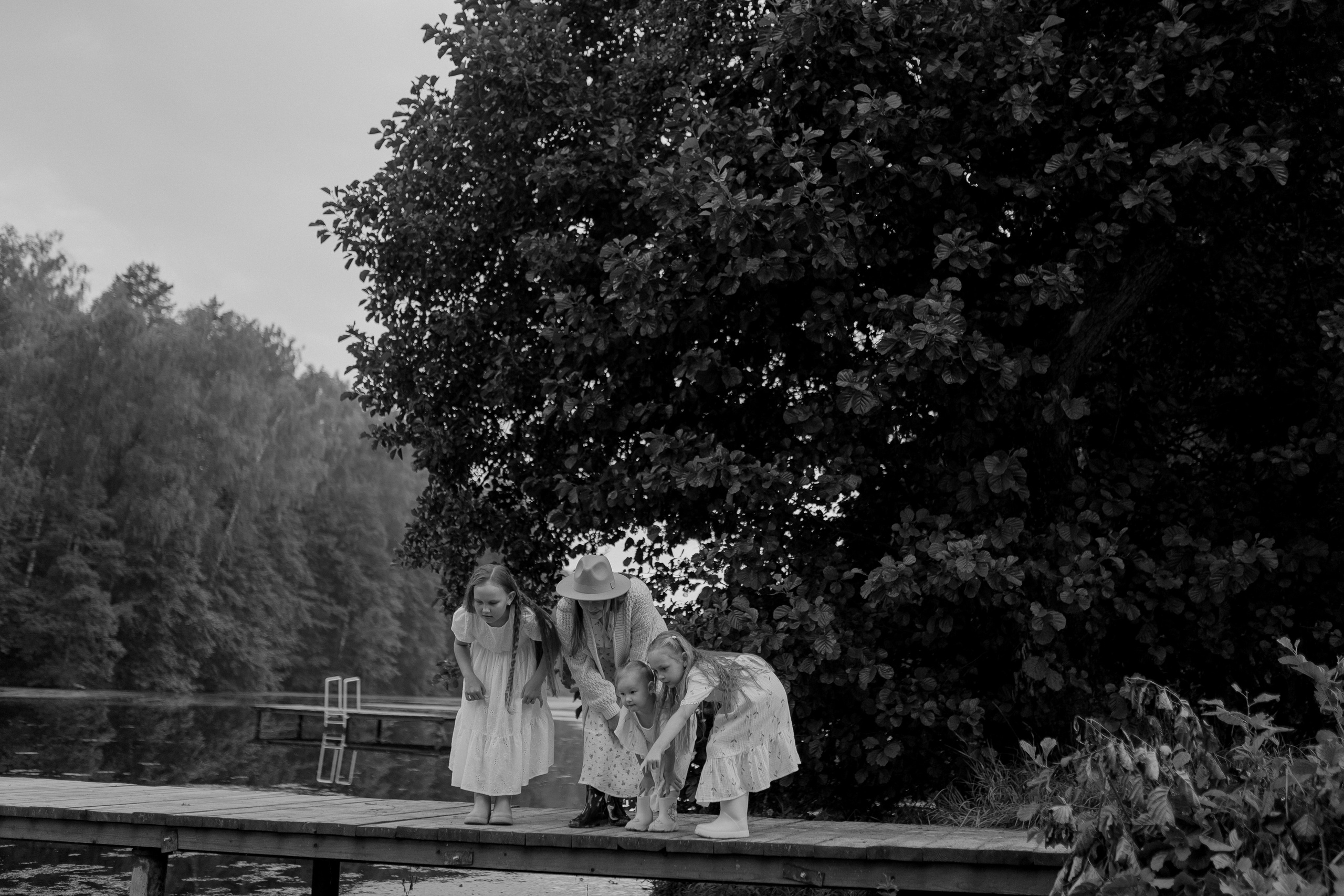 Мама Алина, Маша, Дина и Анечка. Фотограф Татьяна Семенова