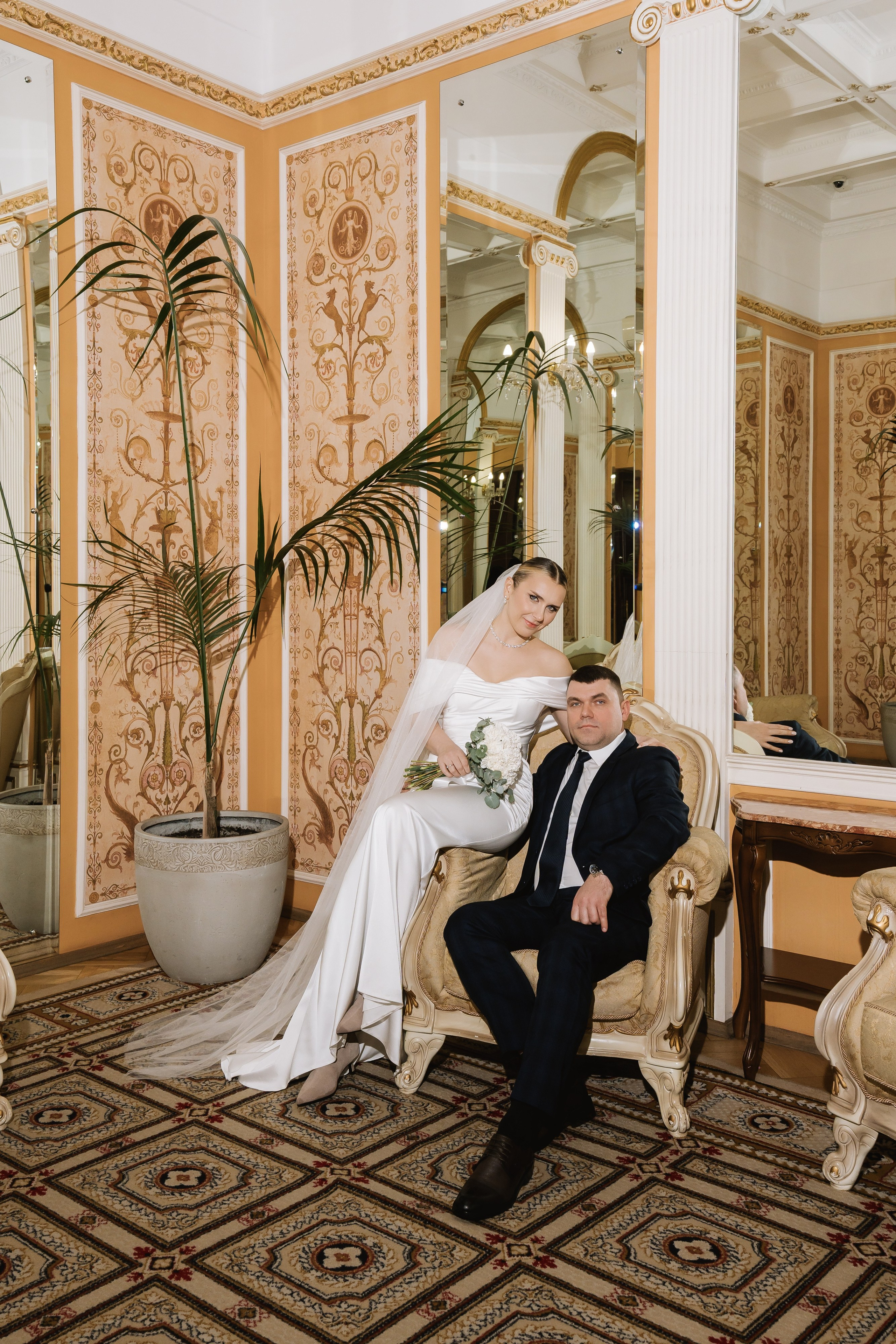 Свадьба Людмилы и Дмитрия. Свадебный фотограф в Москве Яна Деньгина