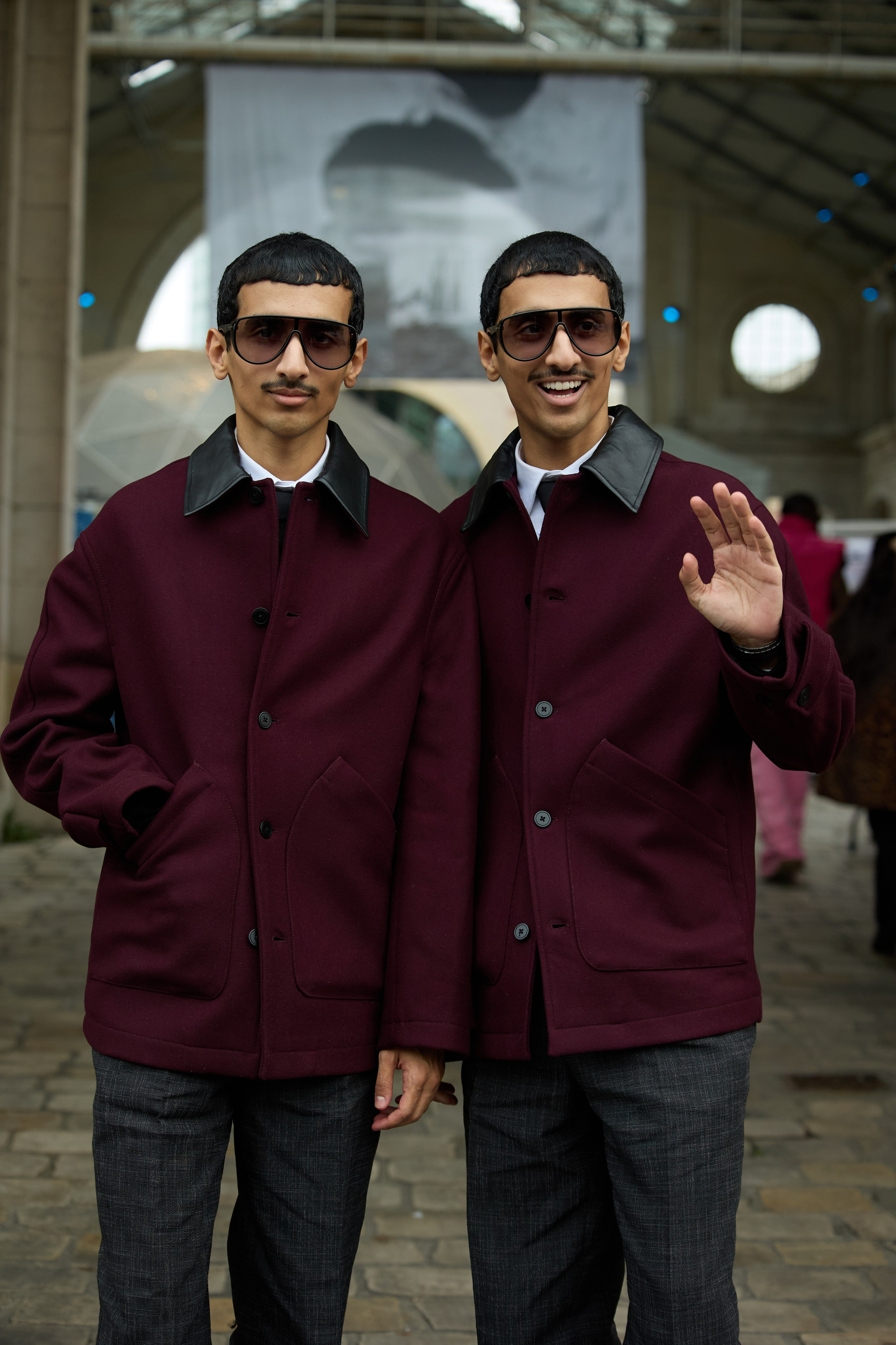 PFW MENSWEAR FALL/WINTER 25/26 BLUEMARBLE. Photographer in Milan Ivan Goncharov