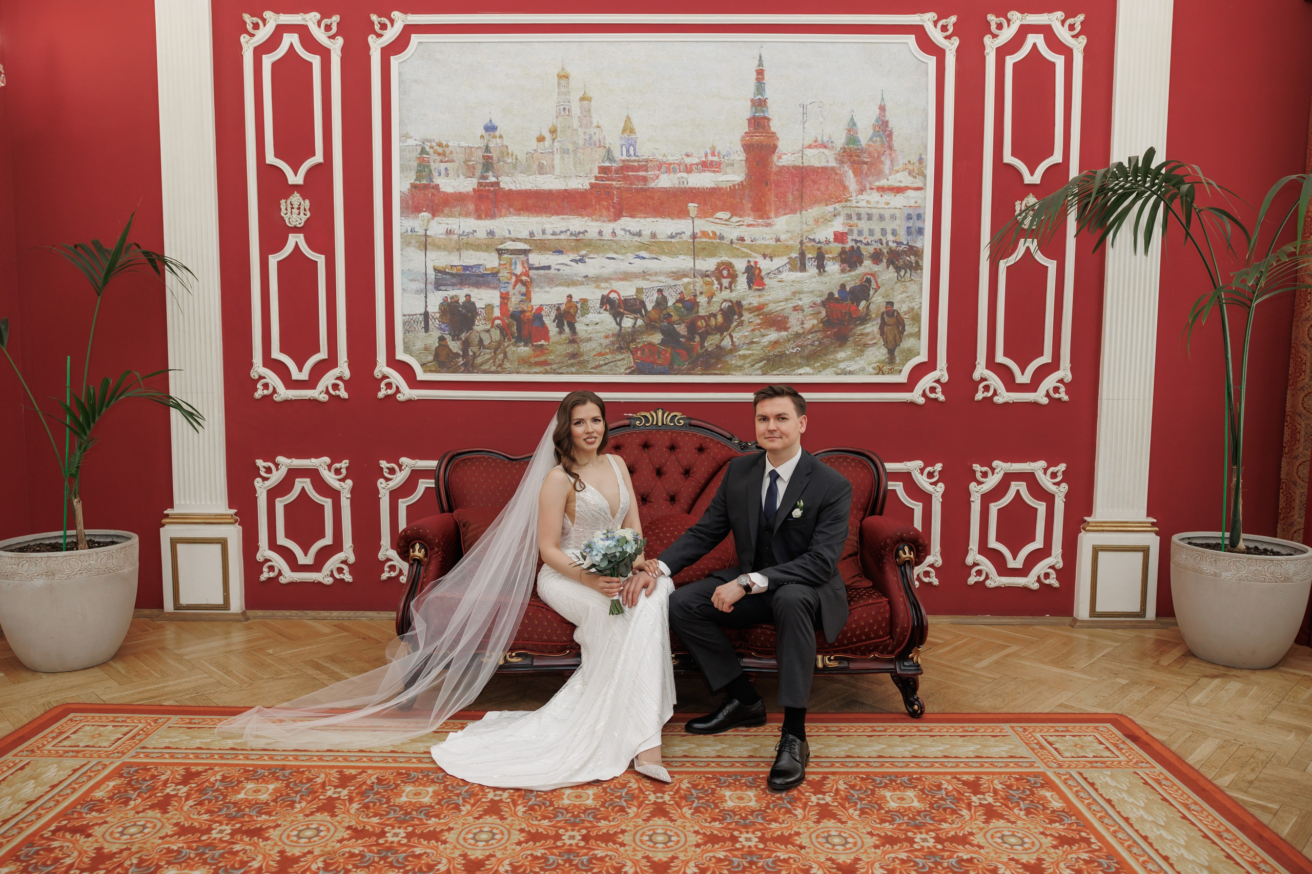 Даша и Дима, Грибоедовский ЗАГС. Свадебный и репортажный фотограф (Москва, Королев и другие)