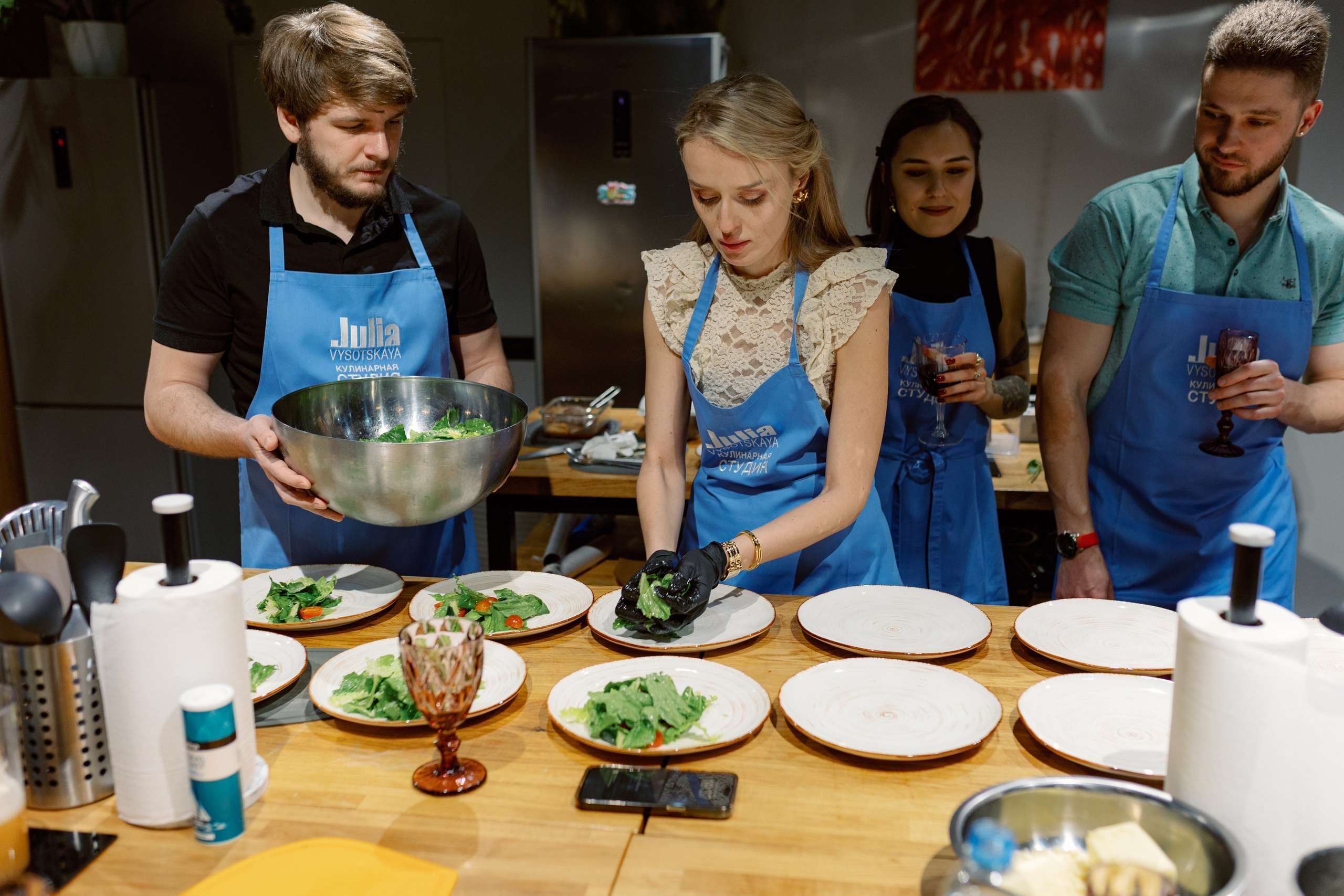 Профессиональная фотосъемка кулинарного мастер-класса. Свадебный фотограф в Москве Мария Крош