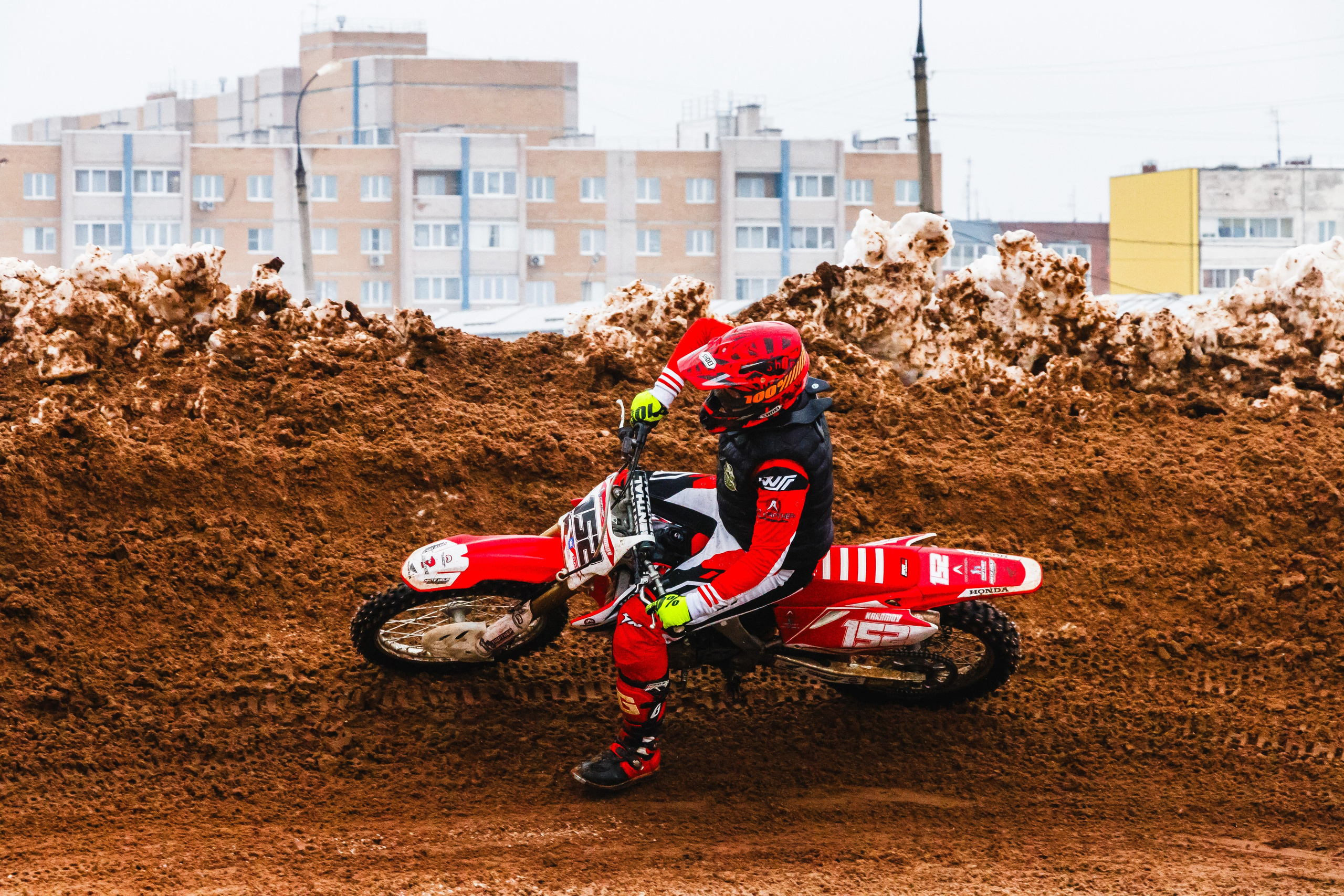 Первенство по мотокроссу 1 этап. Ижевск 2025. Олег Романов. Мастер фото по спорту