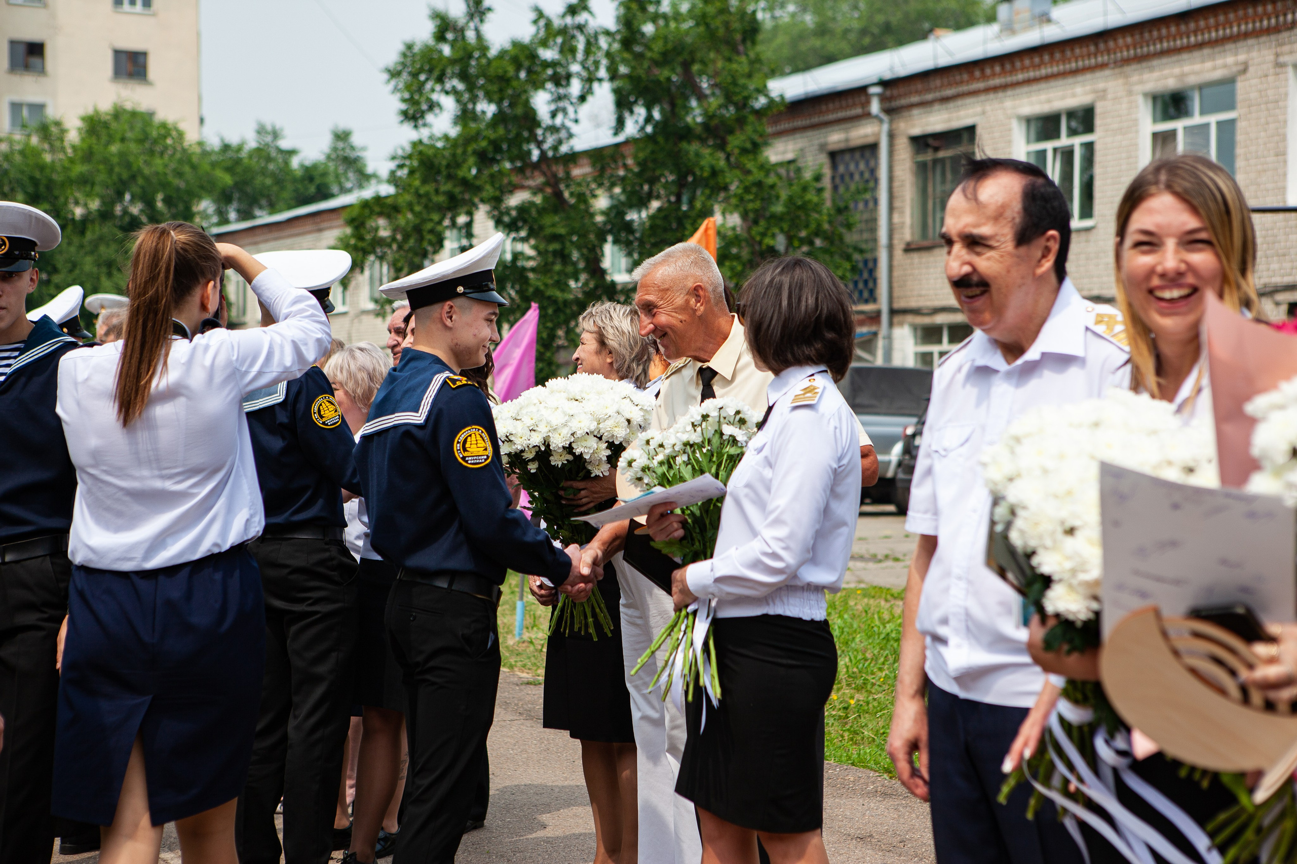 Выпускной в Морском государственном университете им. адмирала Г. И. Невельского 29.06.2024. Медиа-продюсер и фотограф Сорокина Кристина г. Благовещенск