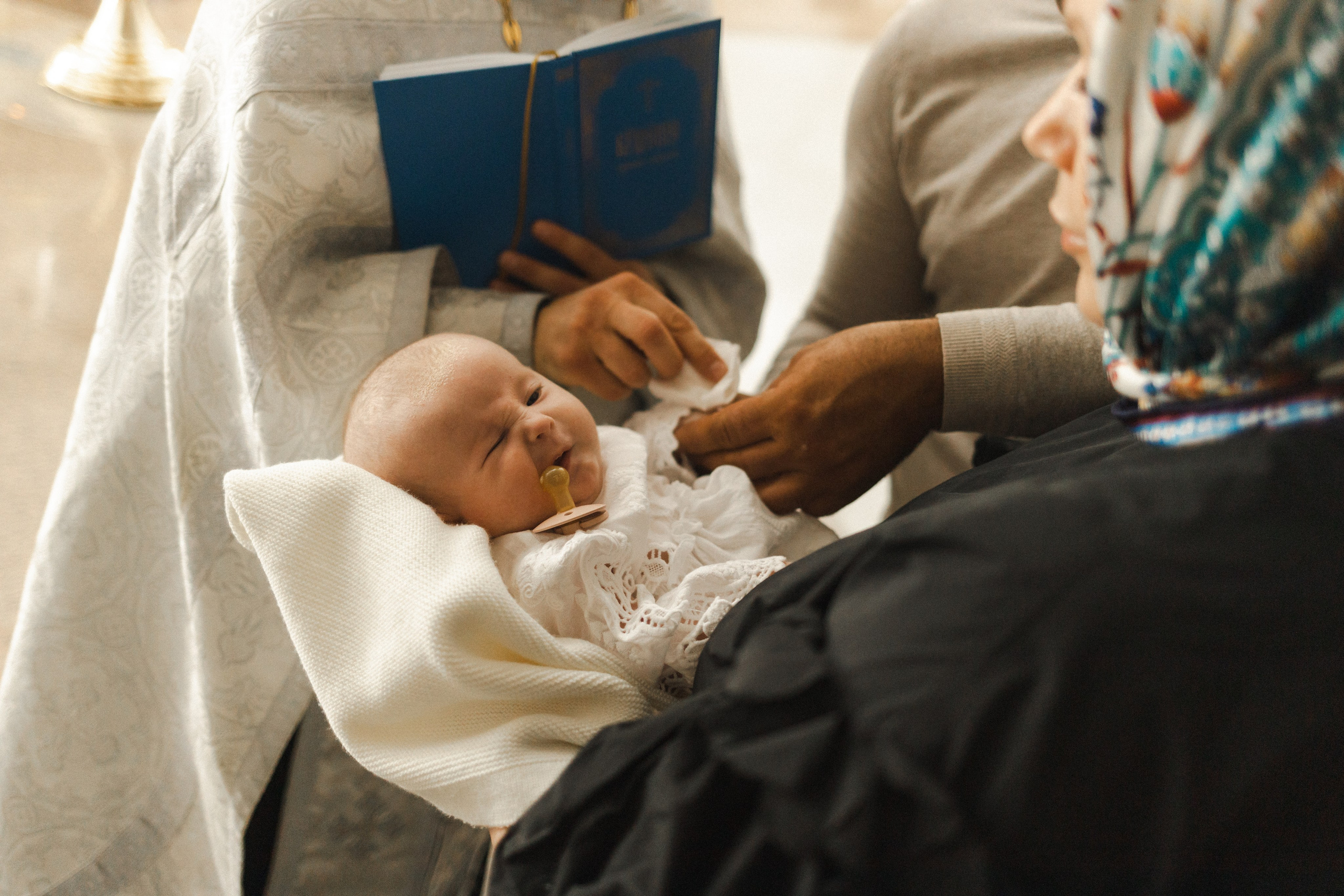 Крещение Стефании. Семейный фотограф в Москве