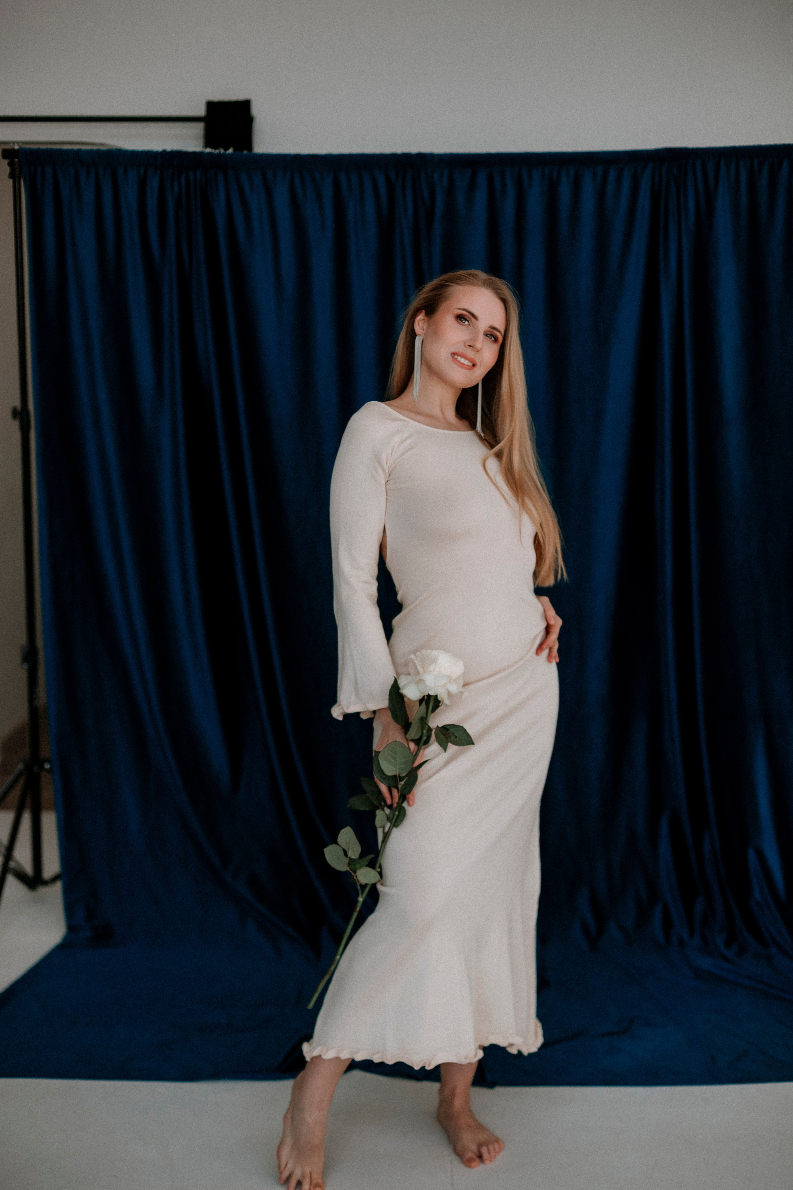 Съемка в тканях, Анастасия. Фотограф Калуга