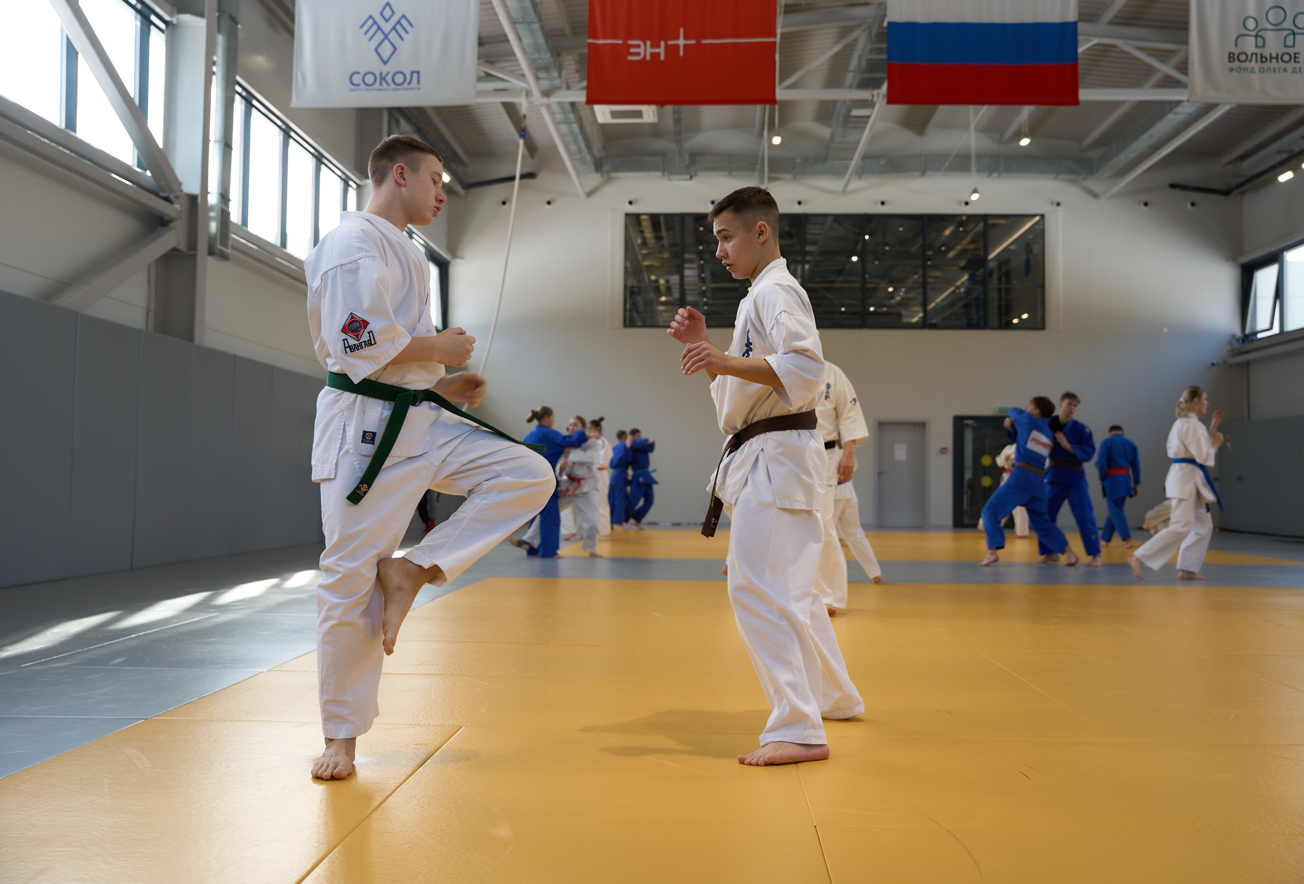 Открытие центров спортивных единоборств «Сокол» Красноярск/Дивногорск. Александр Сазонов Красноярск