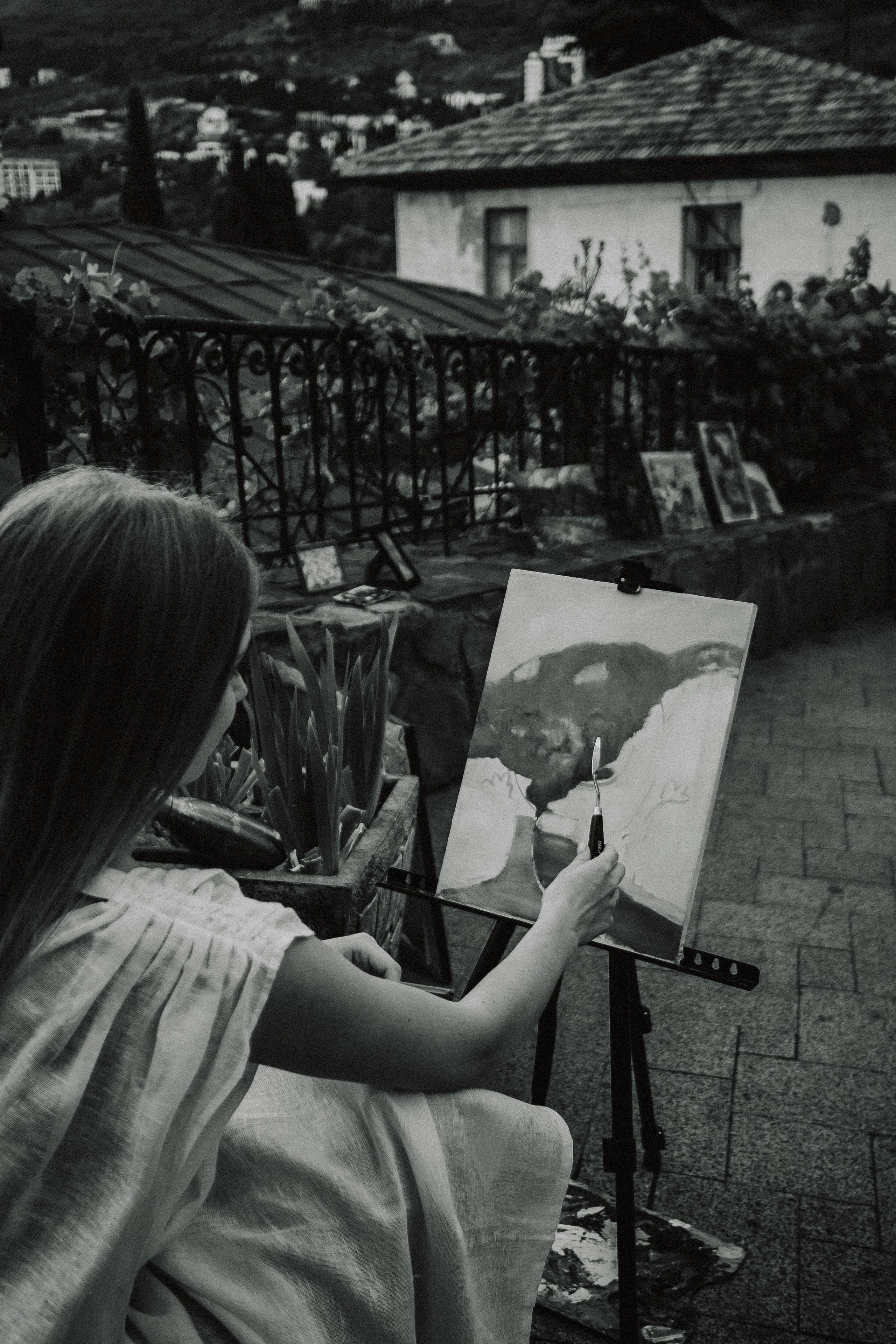 Дарья на улицах Гурзуфа и в объятиях Черного моря. Фотограф в Крыму | Виктория Нотевская
